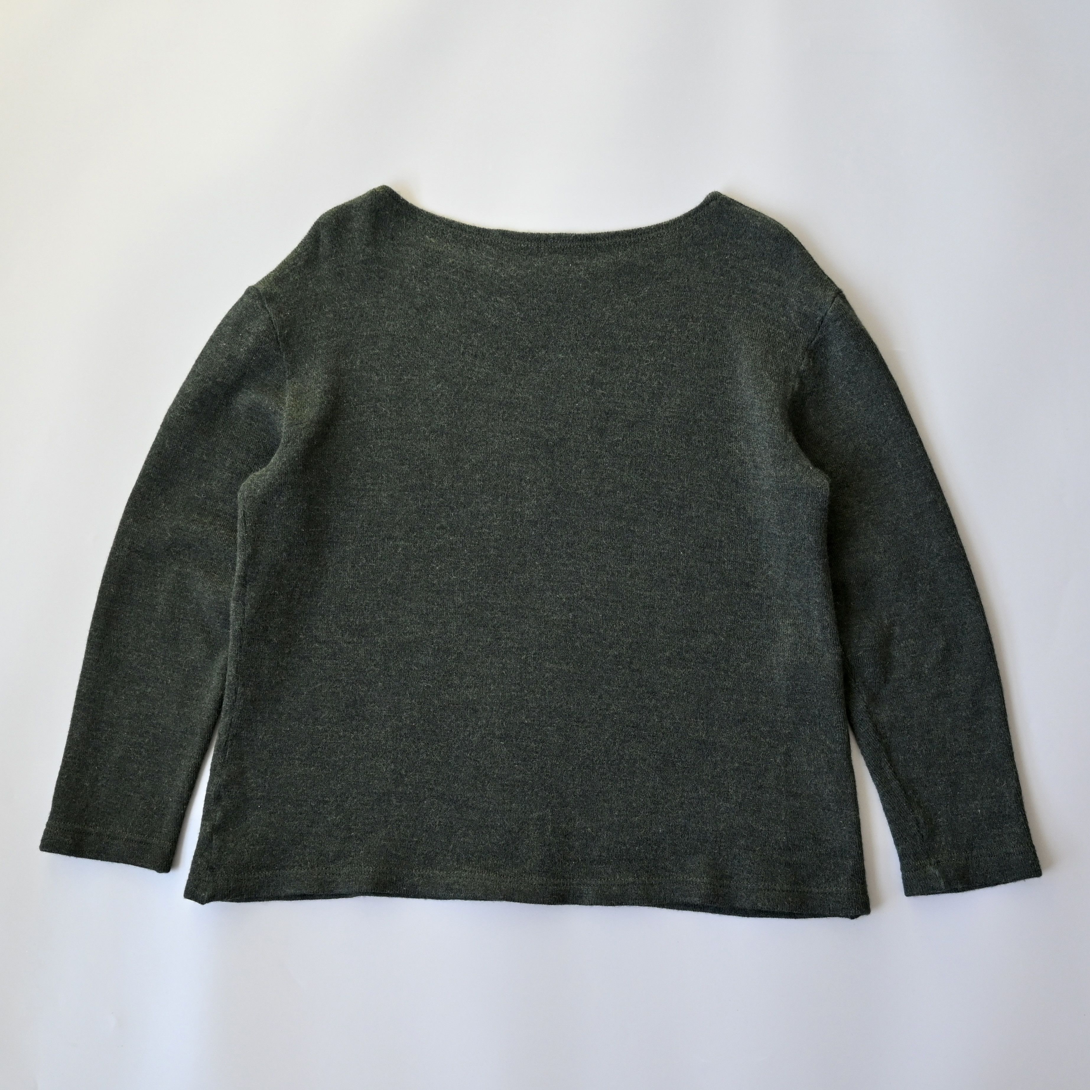 Saint James SAINT JAMES "double face" Breton sweater, forest, 3.5/SM Size S / US 4 / IT 40 - 2 Thumbnail