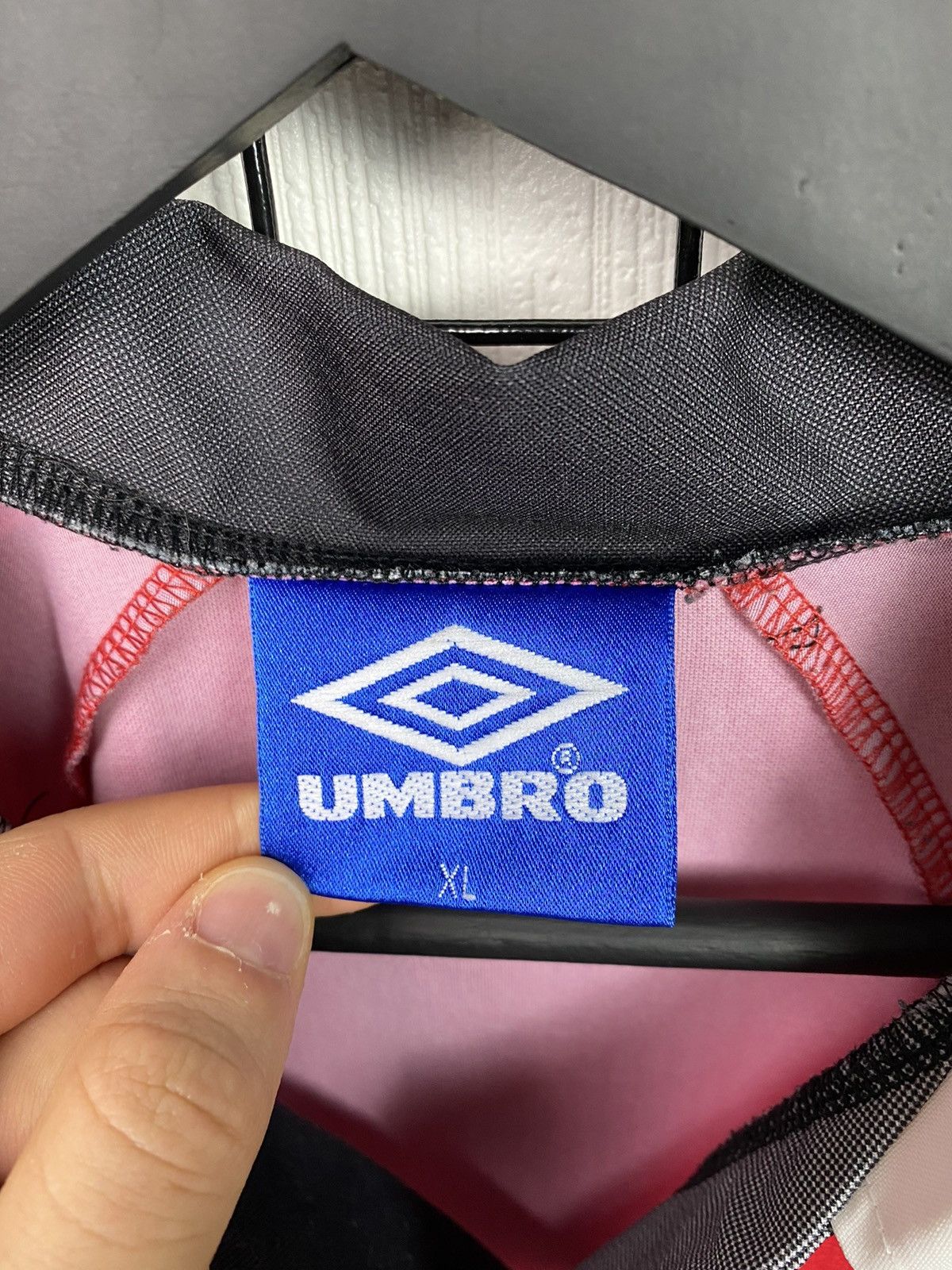 Umbro × Vintage Vintage Umbro Manchester United 1996-98 Soccer Jersey Sharp Size US XL / EU 56 / 4 - 12 Thumbnail