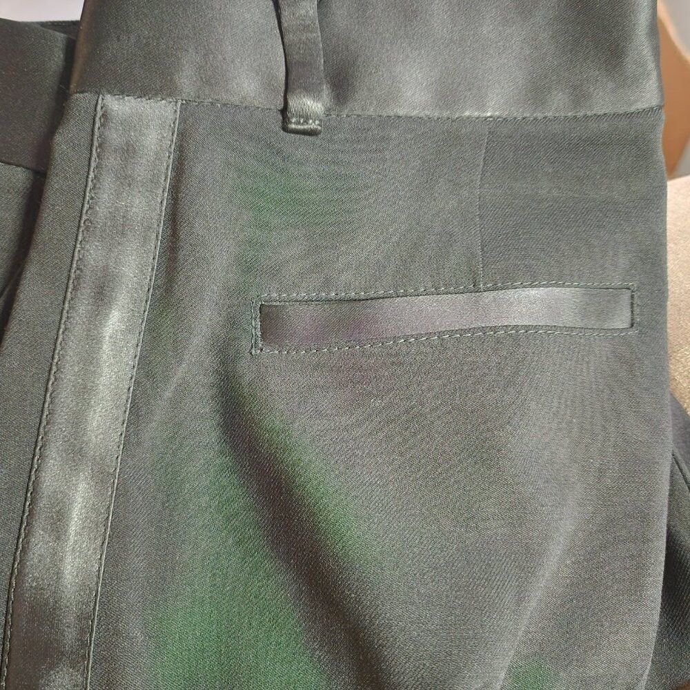 Dolce & Gabbana Dolce & Gabbana Pants US2-4|IT38 Black Tuxedo Wool Blend St Size 27" / US 4 / IT 40 - 6 Thumbnail