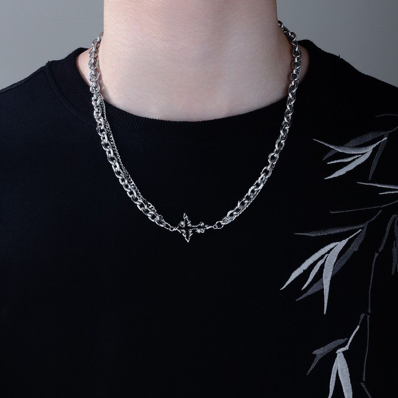 Other Dark STEAL! Y2K Chains Necklace Chain Size ONE SIZE - 1 Thumbnail
