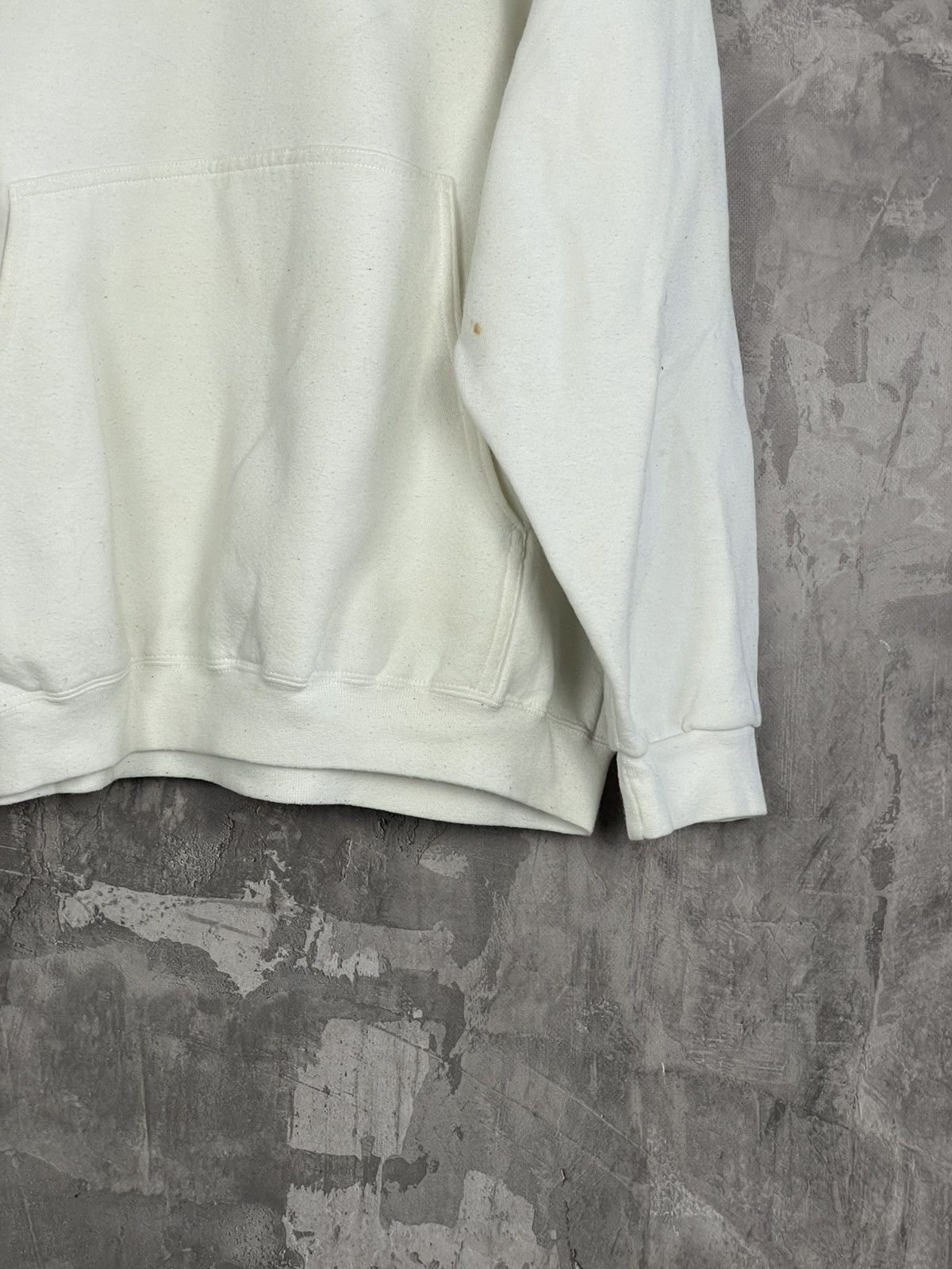 Nike × Vintage Nike Vintage Hoodie Y2K Drill Big Logo Streetwear Size US M / EU 48-50 / 2 - 6 Thumbnail
