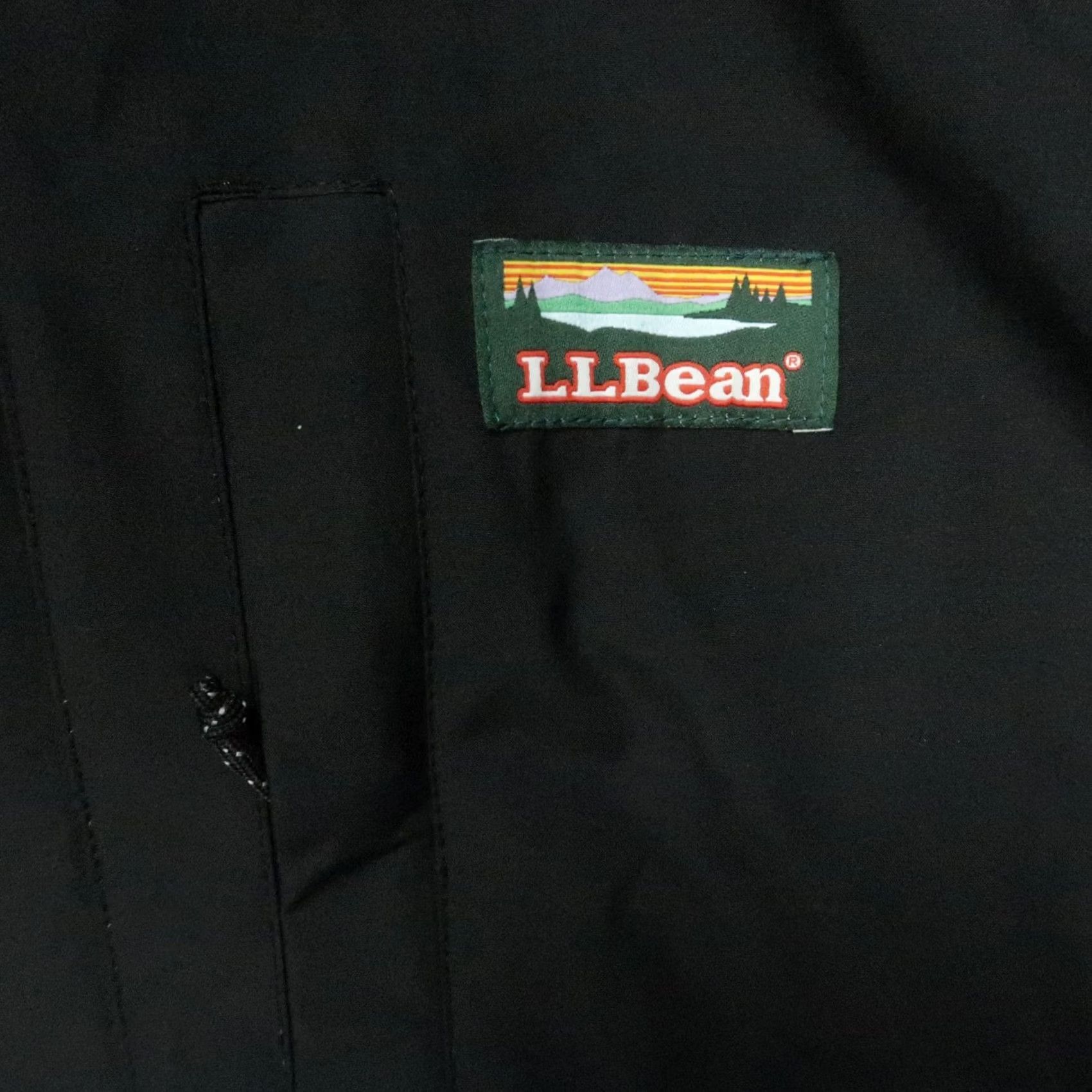 Vintage VINTAGE LL Bean Jacket Mens Large Black 3 In 1 Full Zip Hooded Hiking Outdoor Shell Size US L / EU 52-54 / 3 - 4 Thumbnail