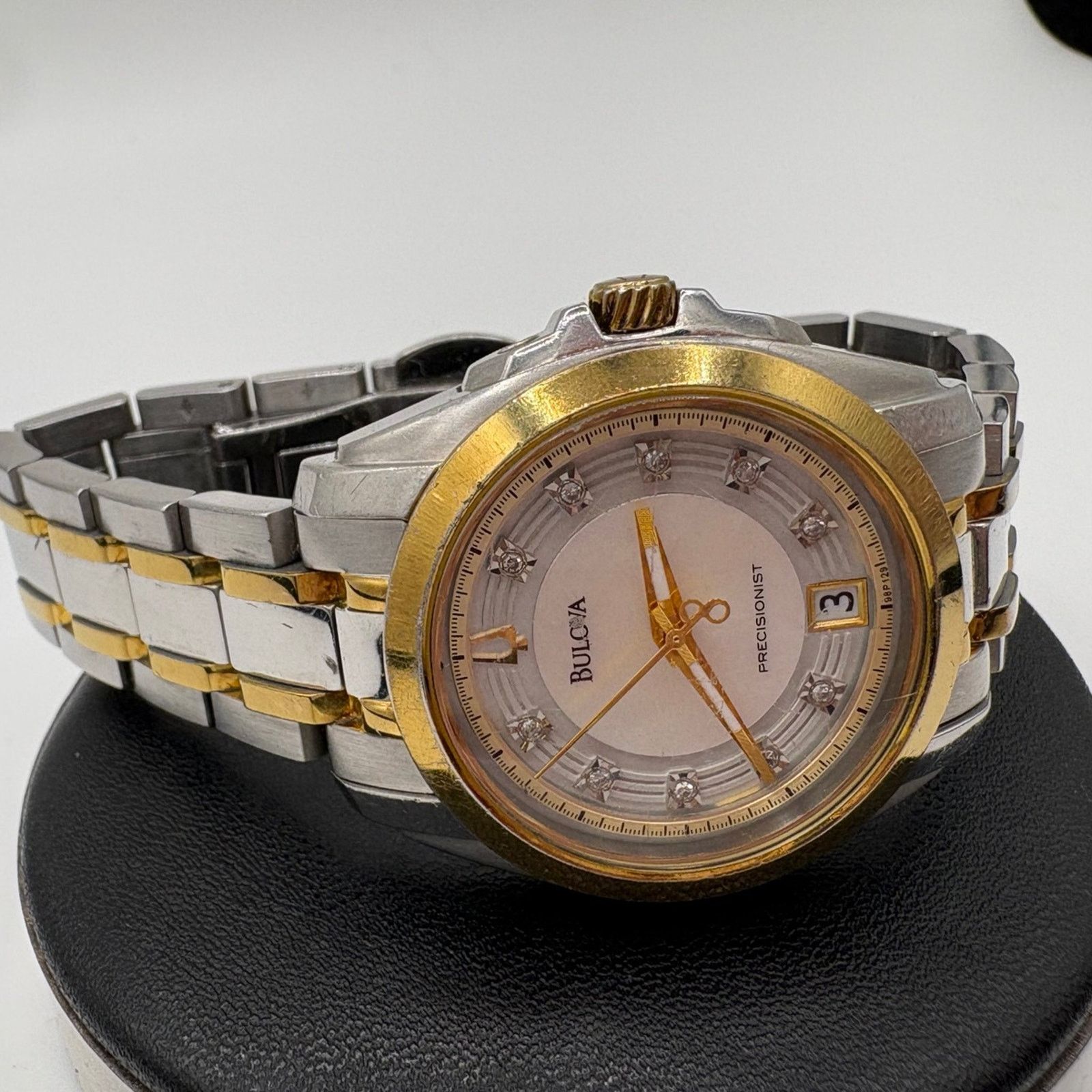 Bulova Bulova Precisionist 98P129 Women's Watch - Diamond & Pearl Size ONE SIZE - 4 Thumbnail
