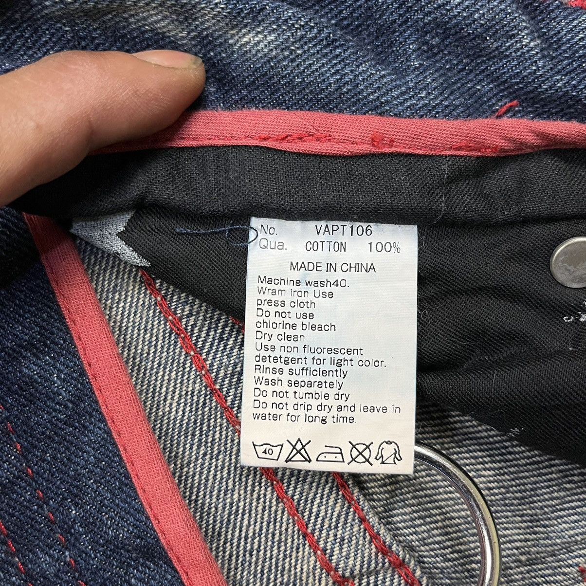 Hysteric Glamour Japanese brand varosh distressed flared denim pants Size US 32 / EU 48 - 11 Thumbnail