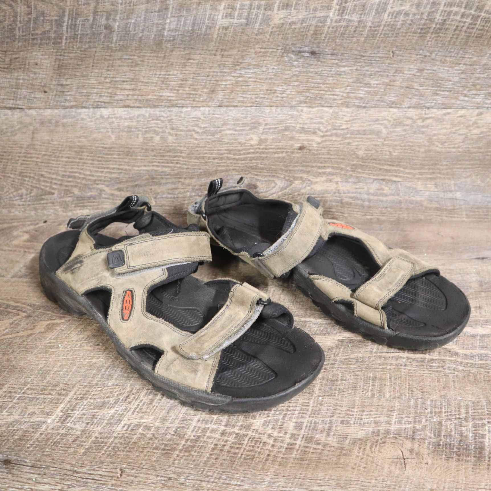 KEEN KEEN Drift Creek Three-Strap Sandal Men's Size 15 Bison/Black Size ONE SIZE - 2 Thumbnail