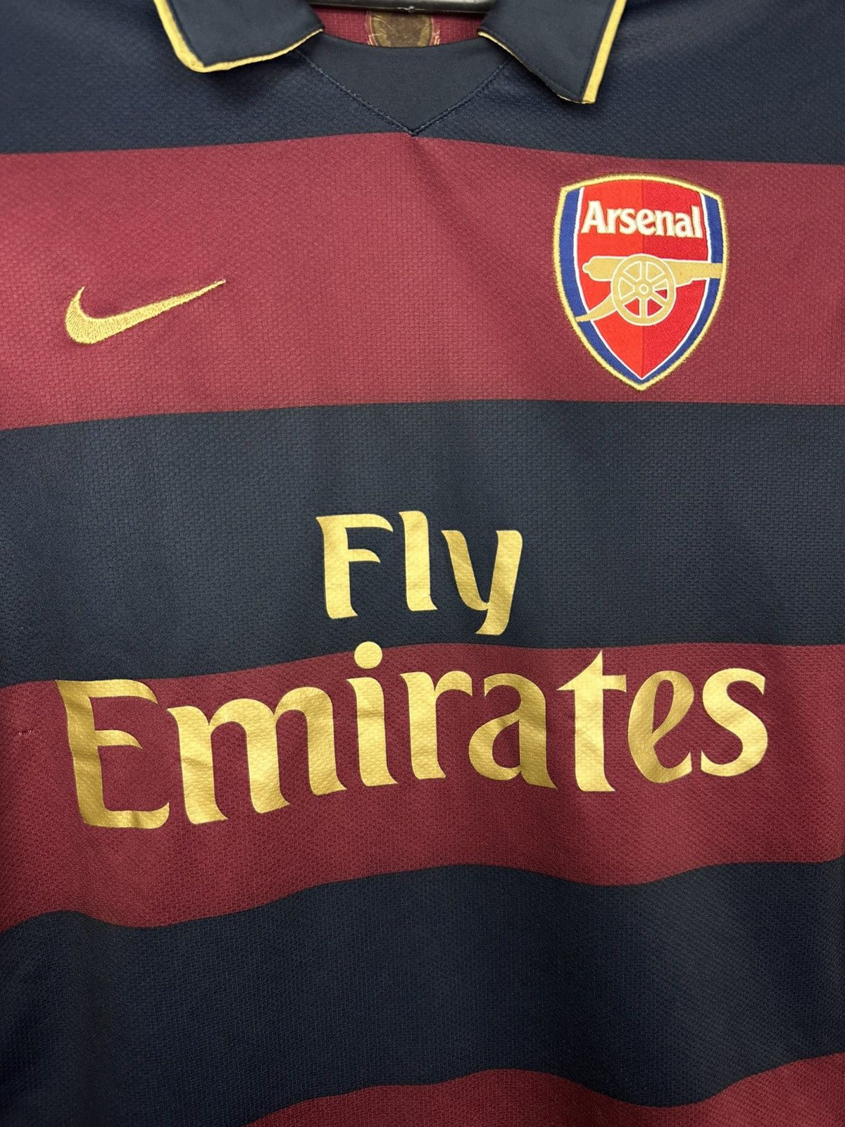 Nike NIKE ARSENAL LONDON 2007 2008FOOTBALL SHIRT SOCCER JERSEY Size US S / EU 44-46 / 1 - 2 Thumbnail