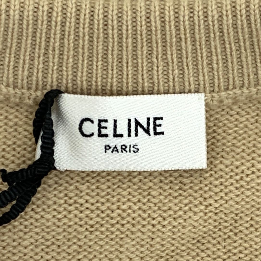Celine Celine Arc Embroidered Cashmere Vest Brown (M) Size M / US 6-8 / IT 42-44 - 5 Thumbnail