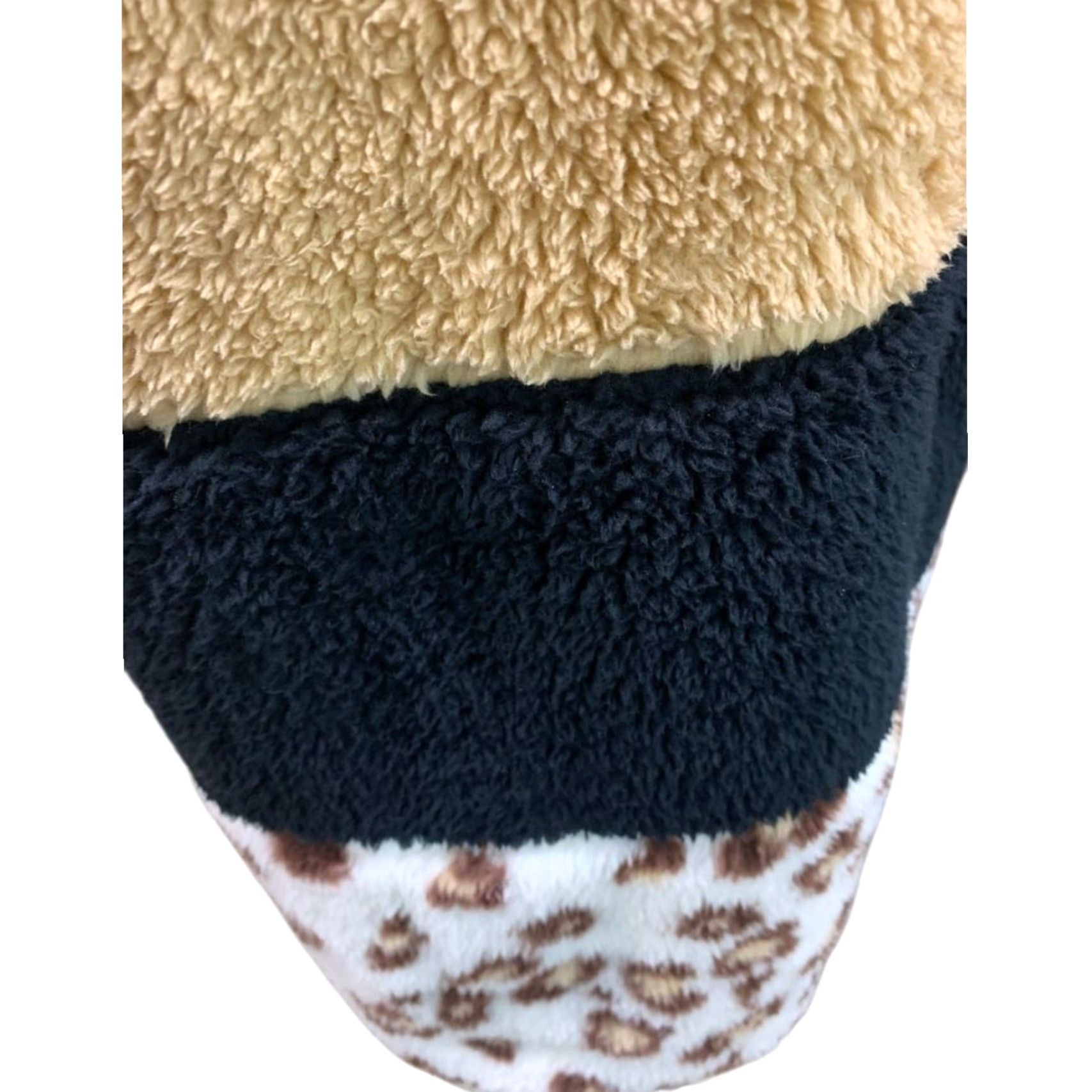 Jordan Brand K.Jordan 3X Womens Coat Plush Faux Fur Teddy Brown Polyester Basic Jacket Womens Size XXL / US 16-18 / IT 52-54 - 5 Thumbnail
