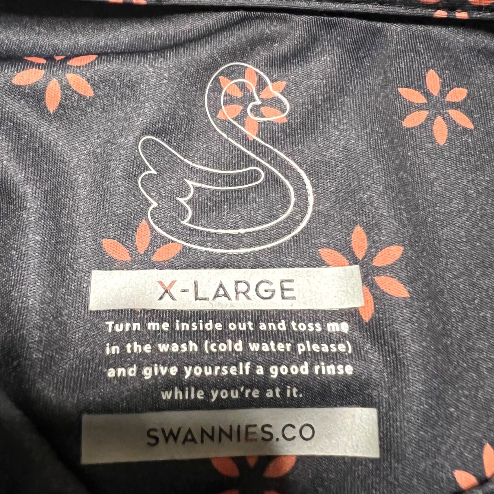 Vintage Swannies Polo Shirt Mens XL Gray Geomertic All Over Print Performance Golf Polo Shirt Mens XL Gray Size US XL / EU 56 / 4 - 7 Thumbnail