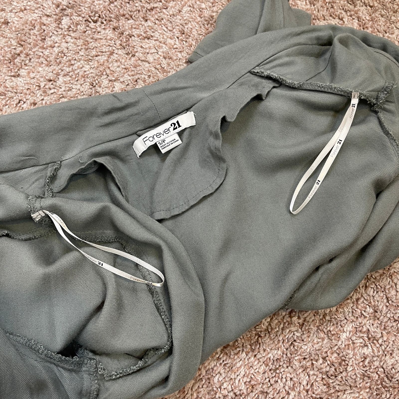 Forever 21 Forever 21 Gray Slouchy Waterfall Duster Jacket Cozy Small Size S / US 4 / IT 40 - 21 Thumbnail