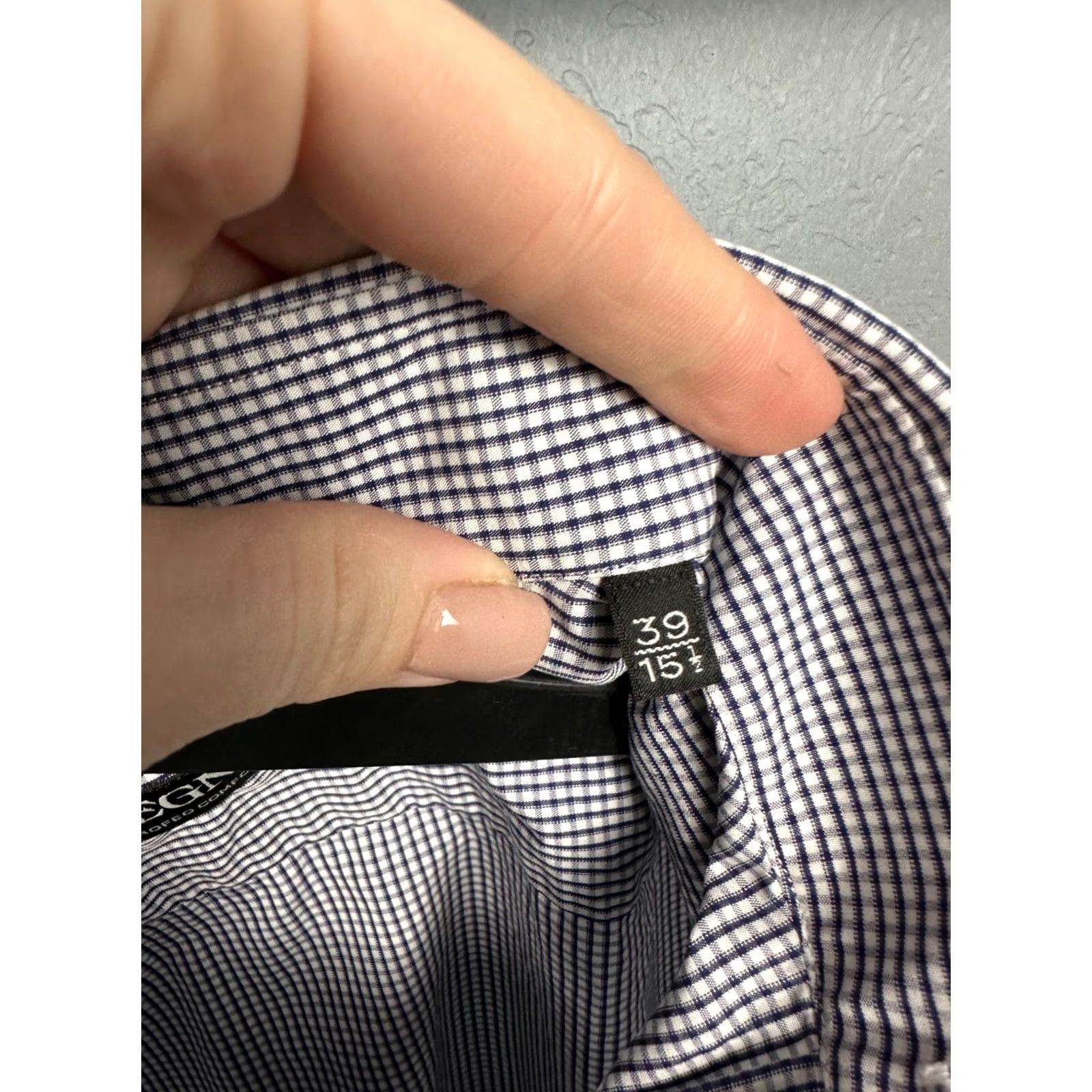 Ermenegildo Zegna Zegna Trofeo Comfort Mens Long Sleeve Shirt M Check Cotton Ermenegildo Zegna Shirt Mens Regular Color Multicolor Size US M / EU 48-50 / 2 - 4 Thumbnail