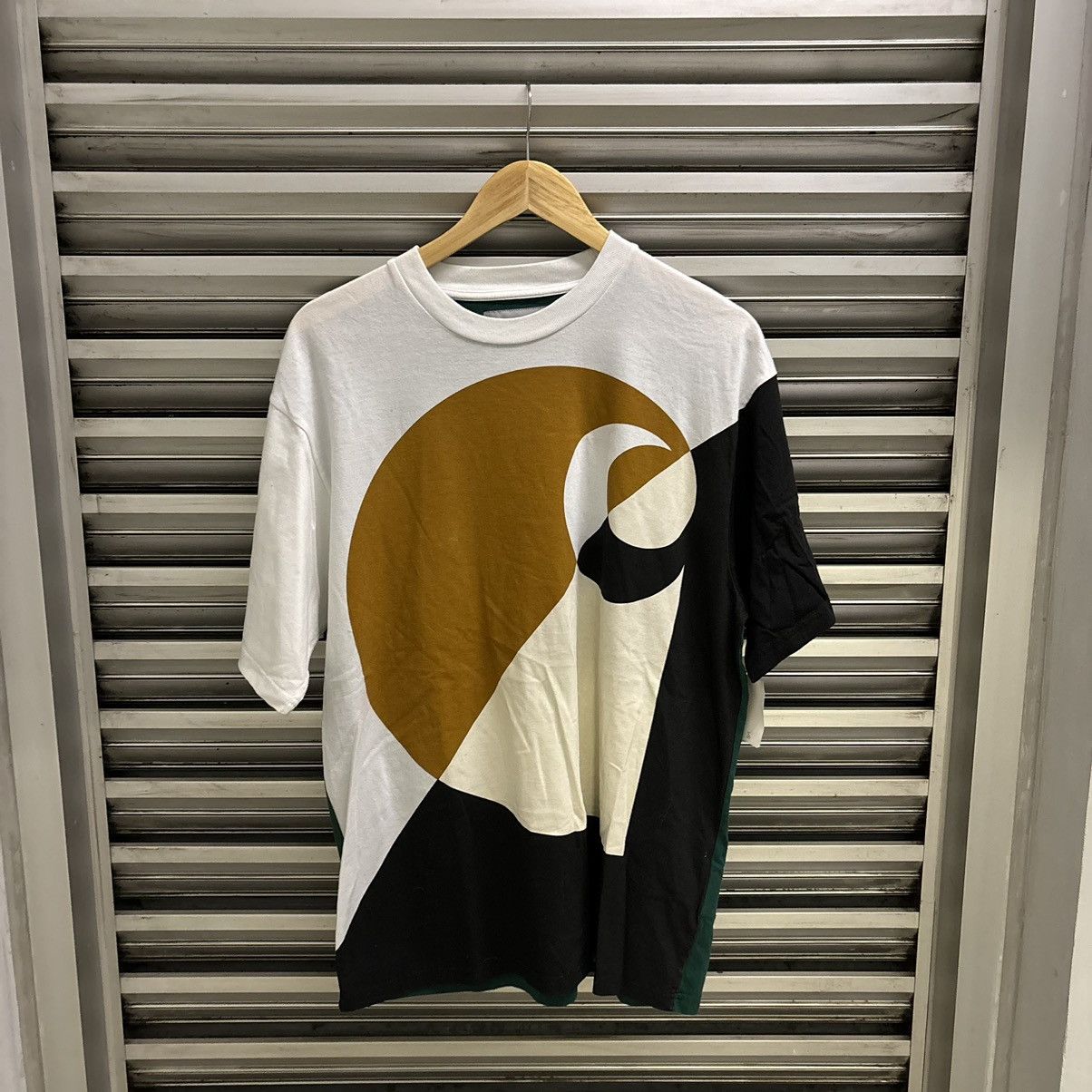 Carhartt × Designer × Marni Marni x Carhartt WIP Color Blocked T-Shirt |  Grailed