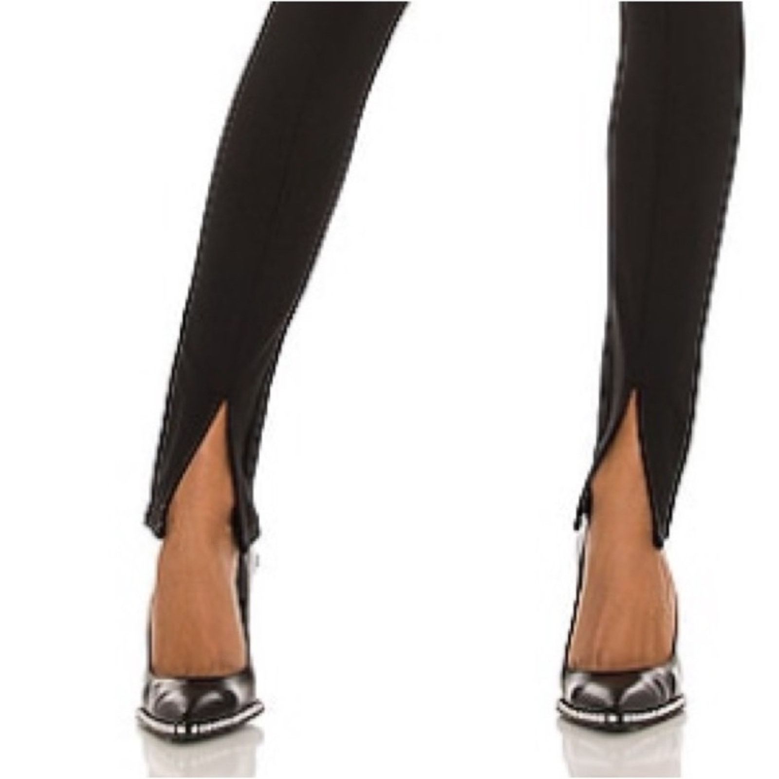 REVOLVE New NBD Revolve $168 Celine M BLK High Waist Pant MED NWT Size 28" / US 6 / IT 42 - 13 Thumbnail