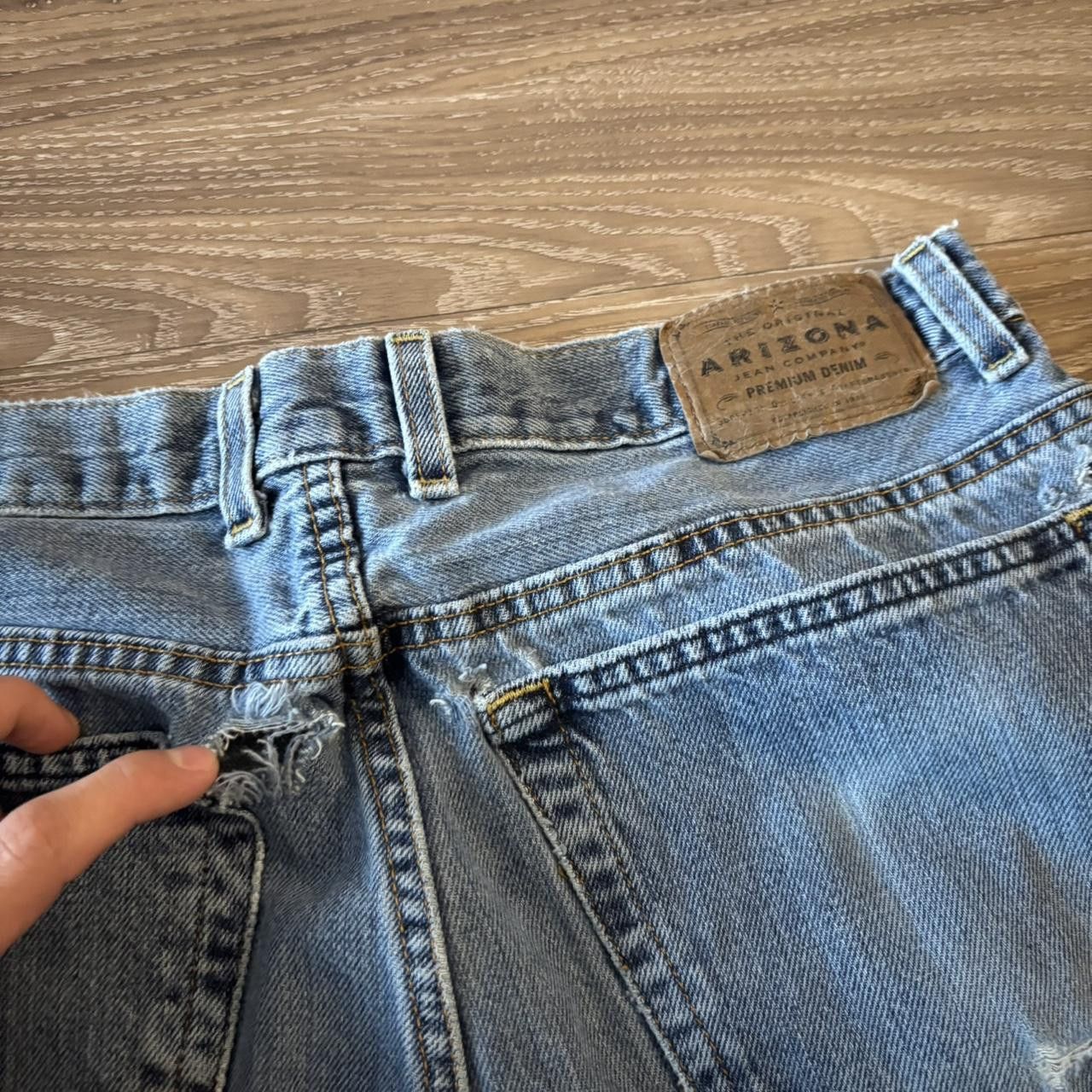 Vintage Crazy Vintage Y2K/2000s Medium Wash Bootcut Streetwear Denim Jeans! 32x30 Size US 32 / EU 48 - 7 Thumbnail
