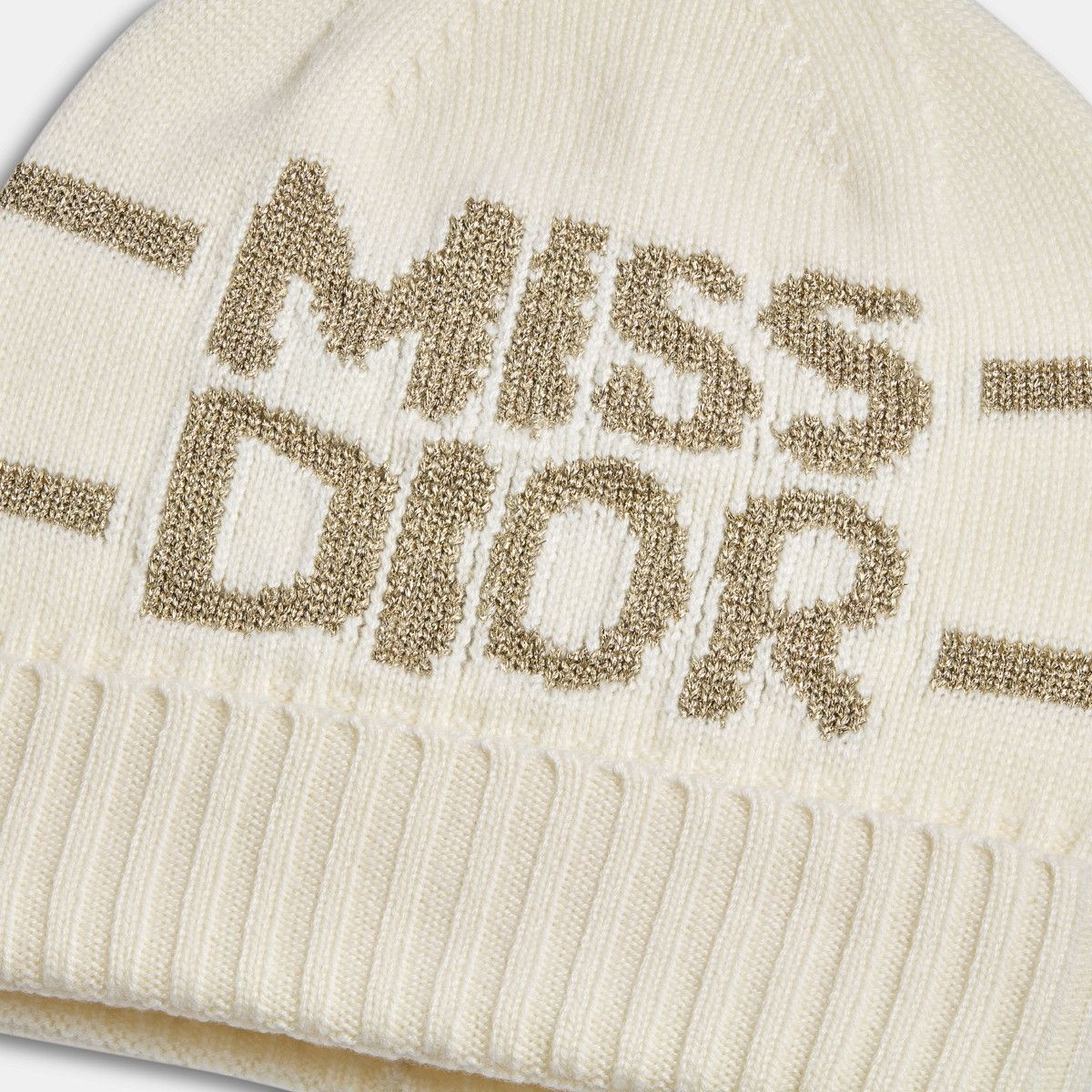 Dior o1bcso1str0226 Size:OS/Graffiti Beanie in Golden/White Size ONE SIZE - 2 Thumbnail