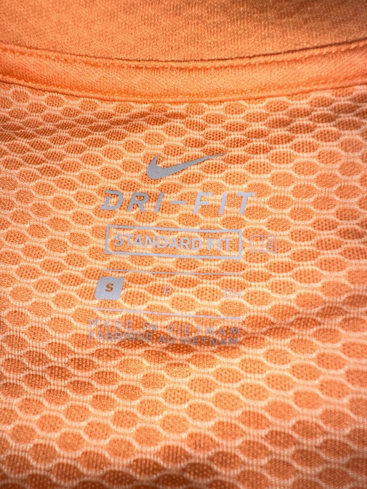 Nike Nike Women's Dry Fairway Blade Orange Polo Golf Sample Size S / US 4 / IT 40 - 2 Thumbnail