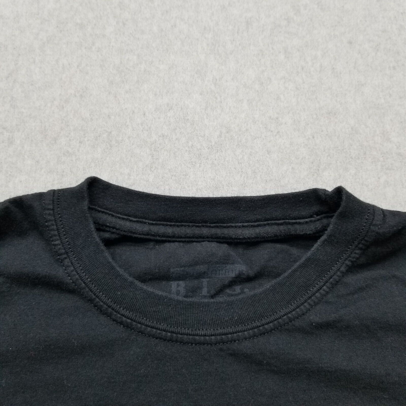 Rap Tees Notorious BIG Shirt Mens Large Black Short Sleeve Crew Neck Size US L / EU 52-54 / 3 - 5 Thumbnail