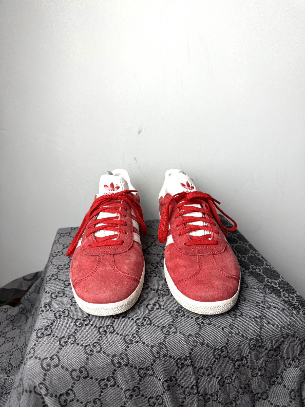 Adidas Vintage Style Adidas Gazelle Low Top Suede Trainers Sneakers Size US 7.5 / EU 40-41 - 5 Thumbnail