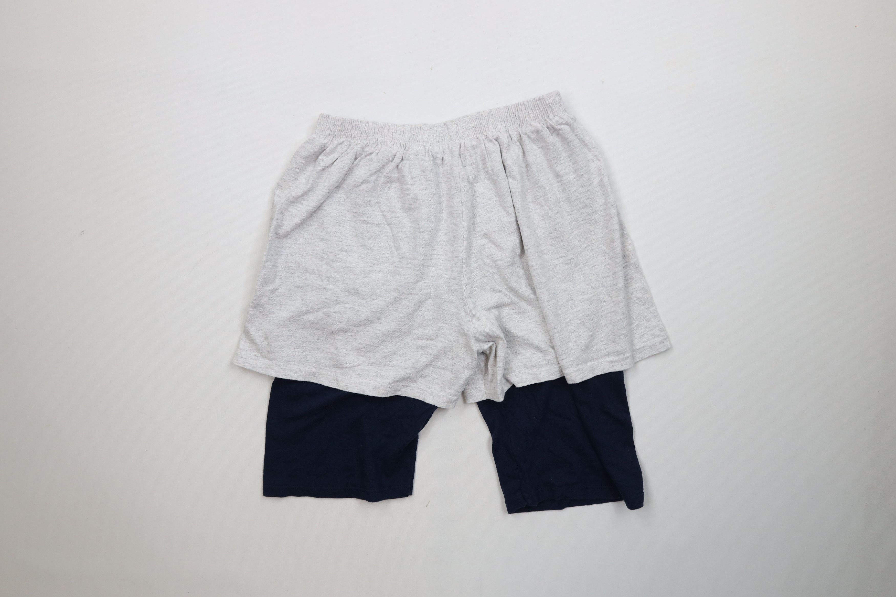 Vintage Vintage 90s University of Illinois Layered Shorts Cotton USA Size US 34 / EU 50 - 7 Thumbnail