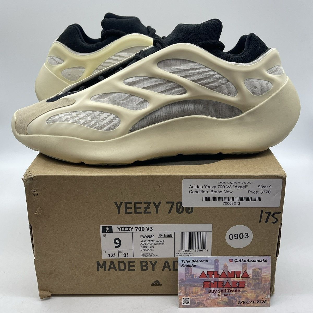 Adidas Yeezy 700 Azael Size US 9 / EU 42 - 1 Thumbnail