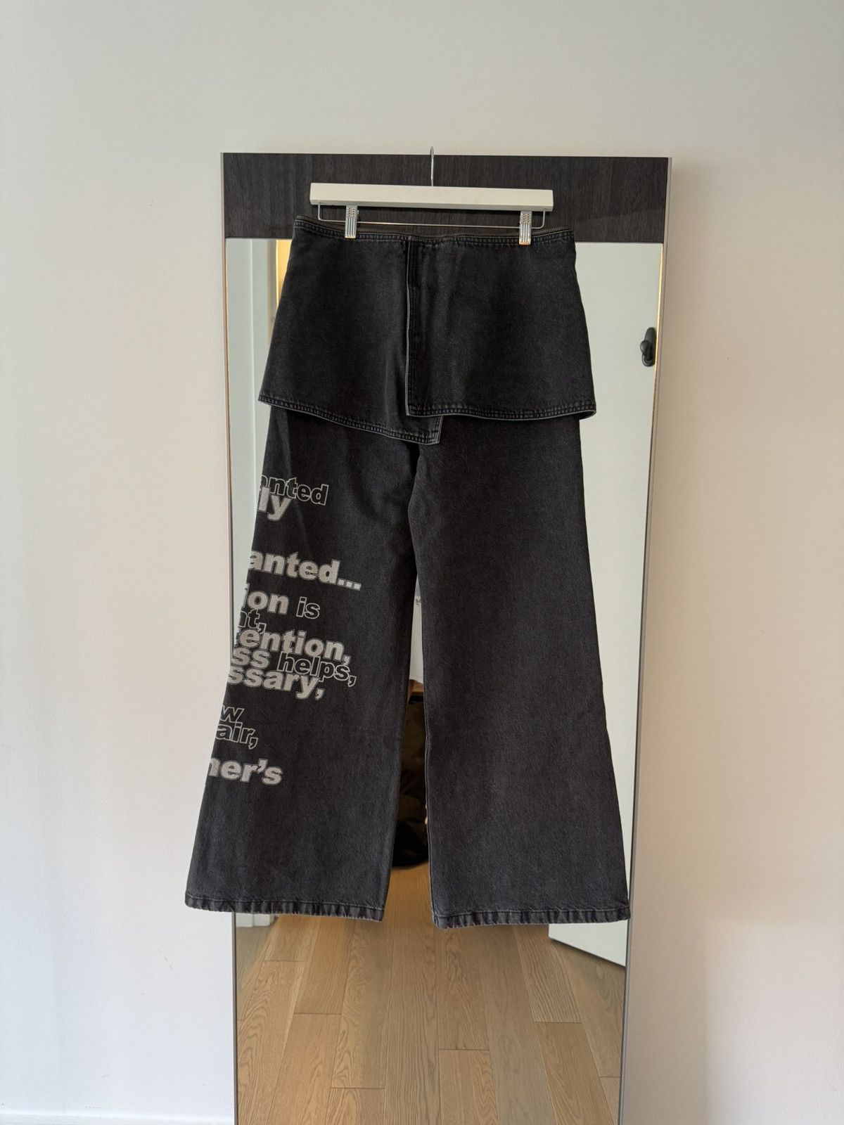 Heaven by Marc Jacobs × Kiko Kostadinov Kiko Kostadinov X Heaven Patch Jeans Size 30" / US 8 / IT 44 - 4 Thumbnail