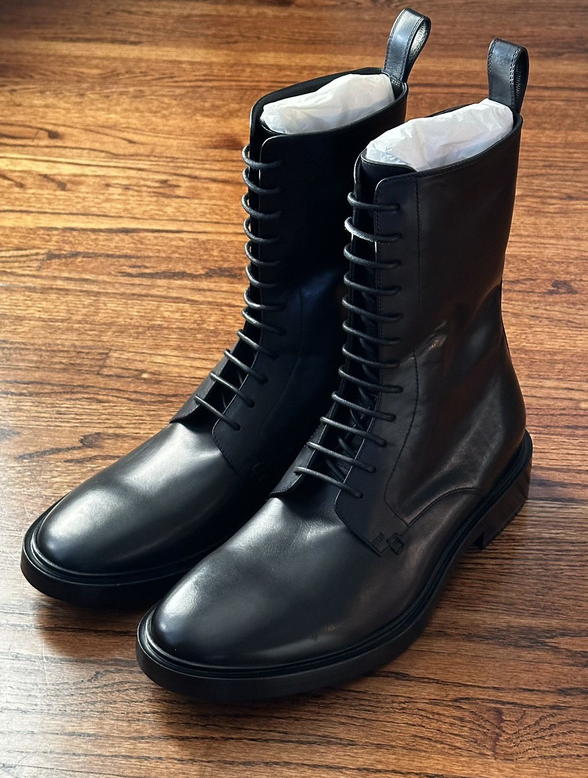 Balenciaga Balenciaga Calfskin Halfboot - Size 44 Size US 11 / EU 44 - 2 Thumbnail