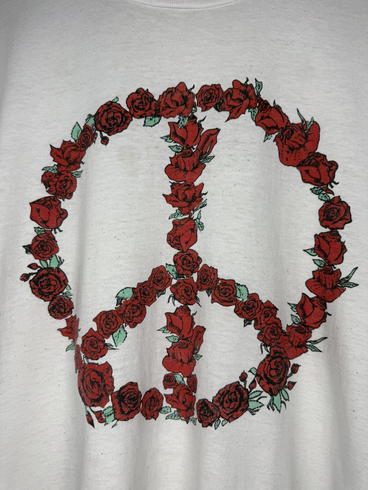 Vintage Vintage Single Stitch Grateful Dead Rose Peace Size US XL / EU 56 / 4 - 7 Thumbnail