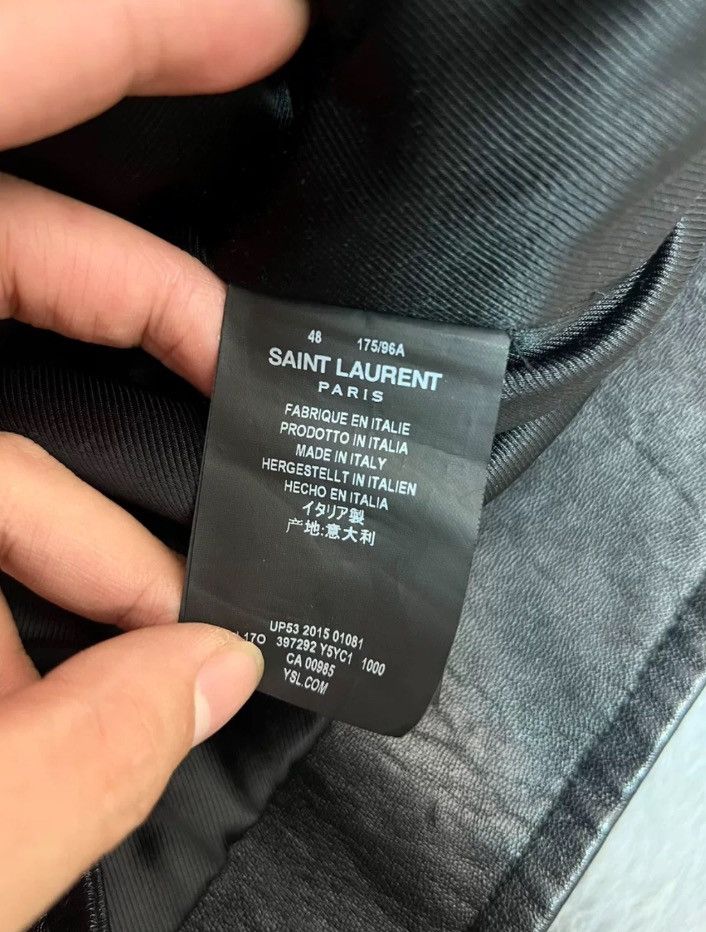 Saint Laurent SLP leather jacket2412-Nextarrow