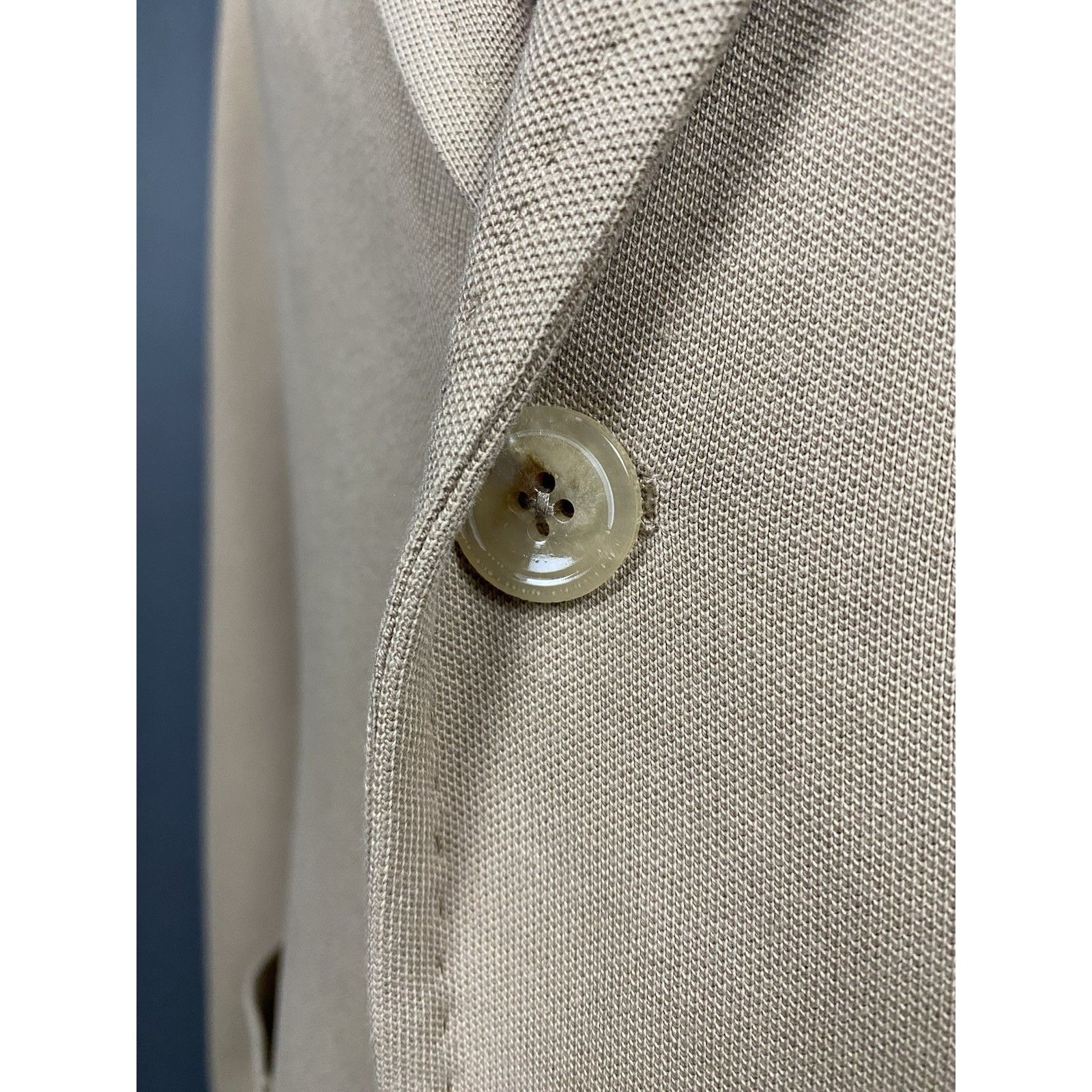 Circolo 1901 MINT! Circolo 1911 Men's Beige Summer Unlined 2-Button Blaze Size 42R - 8 Thumbnail