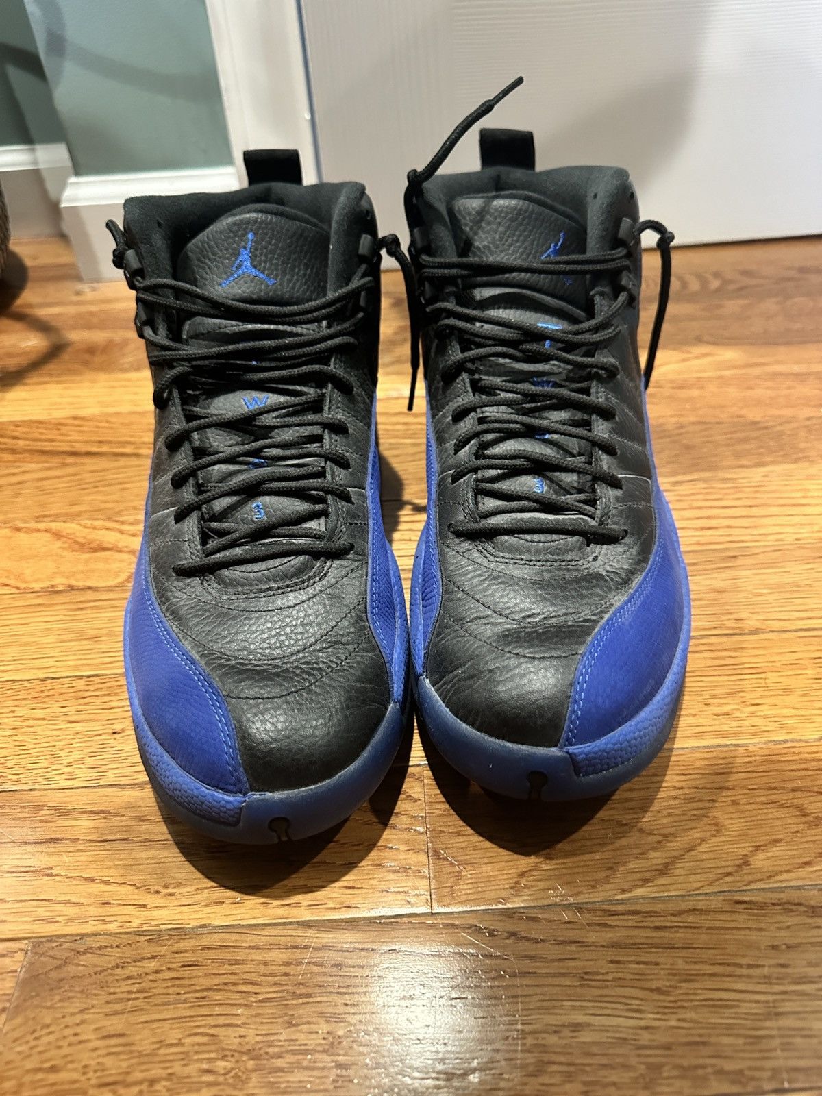 Jordan Brand Jordan 12 Black and Blue Size US 13 / EU 46 - 3 Thumbnail