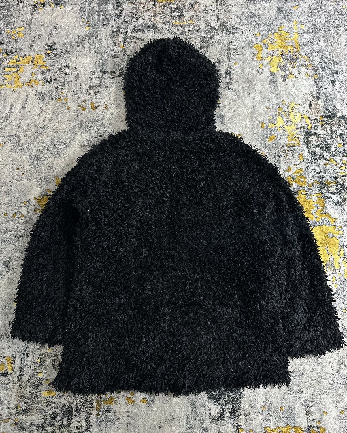 Le Grande Bleu (L.G.B.) JAPANESE STREETWEAR Yohji Yamamoto STYLE MOHAIR ZIP HOODIE Size US M / EU 48-50 / 2 - 6 Thumbnail
