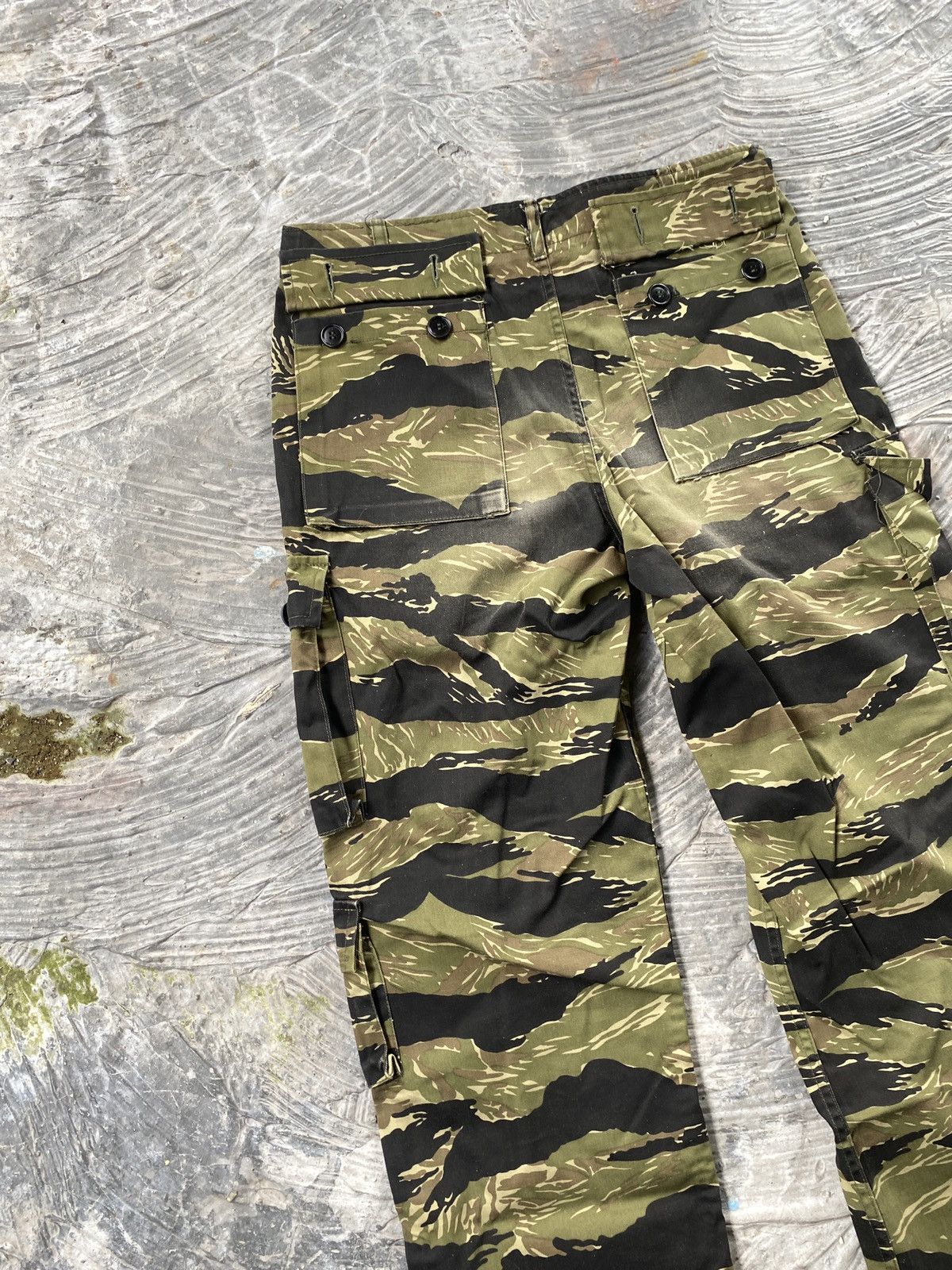 Vintage 💥RARE💥Vintage N.S Division Cargo Pant Tiger Stripe Size US 34 / EU 50 - 6 Thumbnail