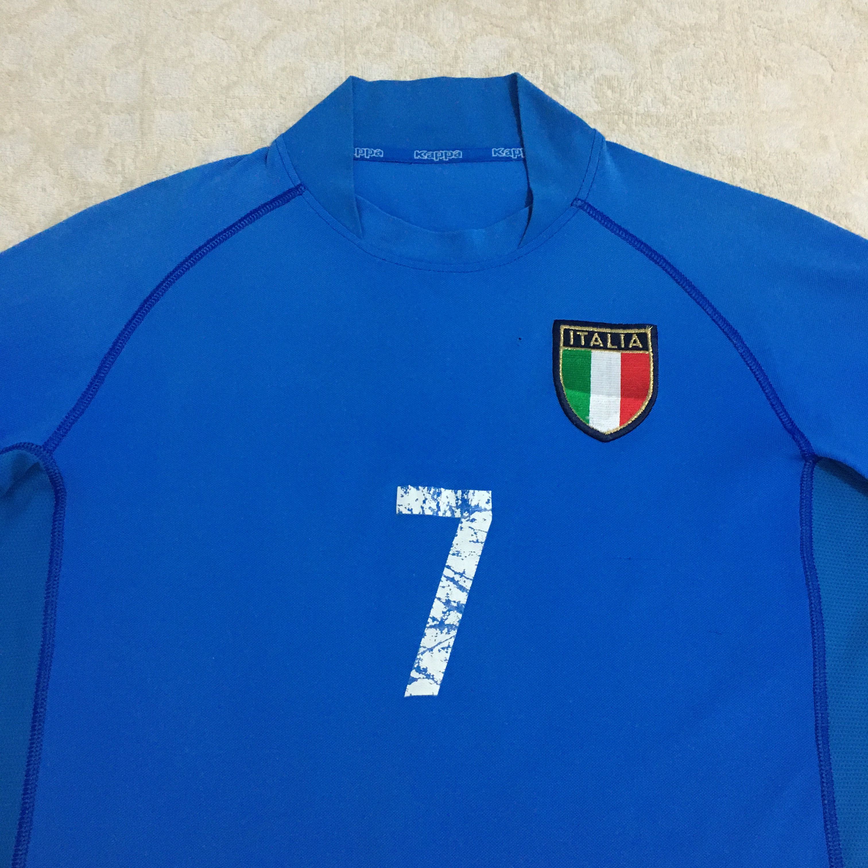 Kappa Jersey Italy Home 2002/2003 Del Piero Size US L / EU 52-54 / 3 - 4 Thumbnail