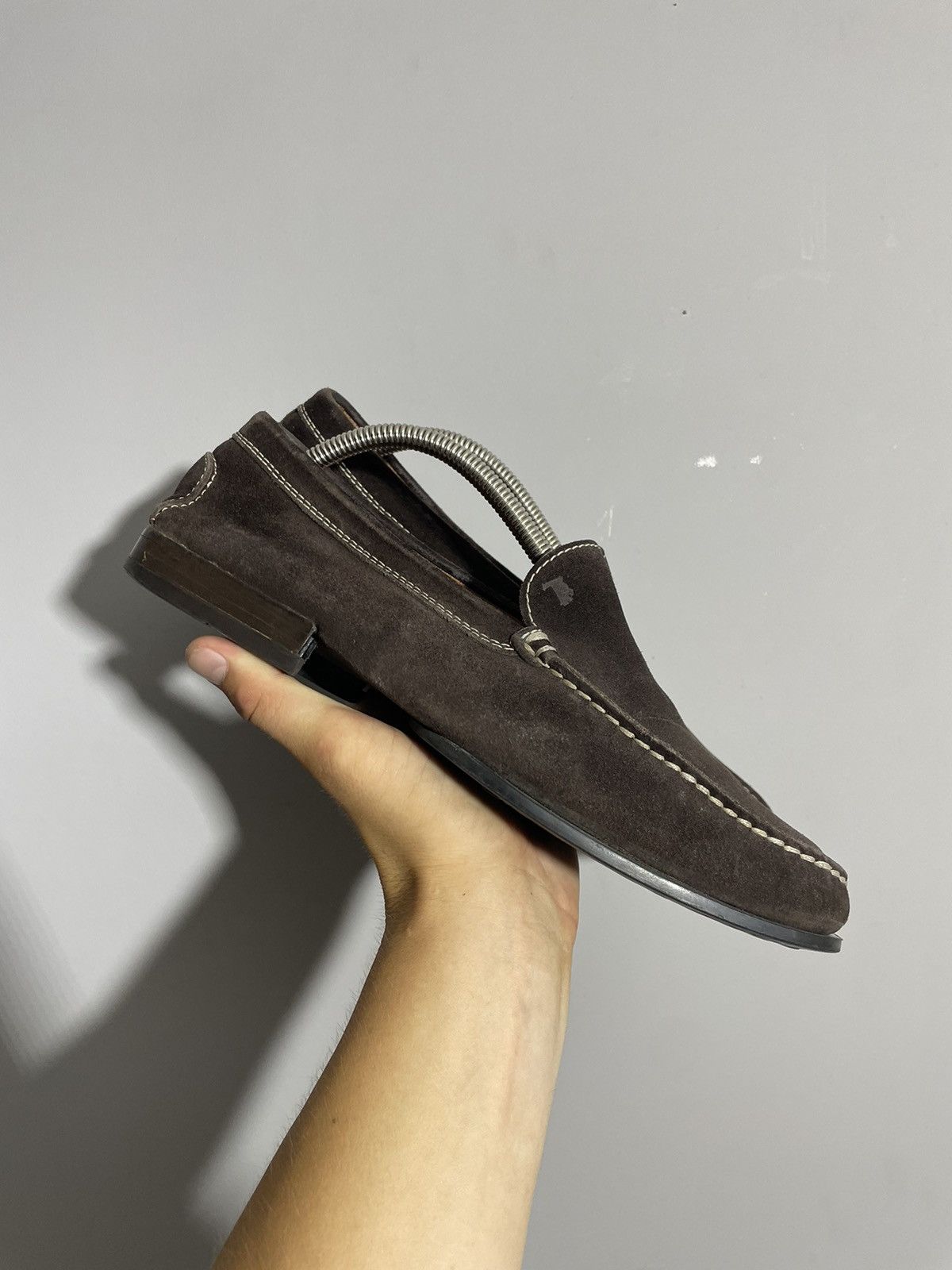 Tod's × Vintage Tod's Men Brown Loafers Size US 8 / EU 41 - 3 Thumbnail