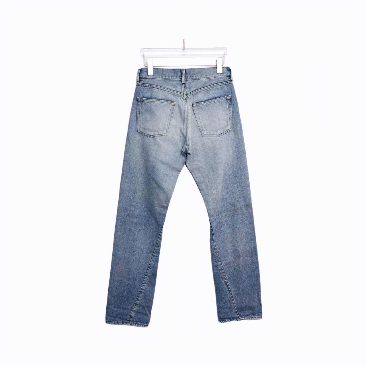 Balenciaga Balenciaga Straight Leg Jeans K26WX Size US 26 / EU 42 - 2 Thumbnail