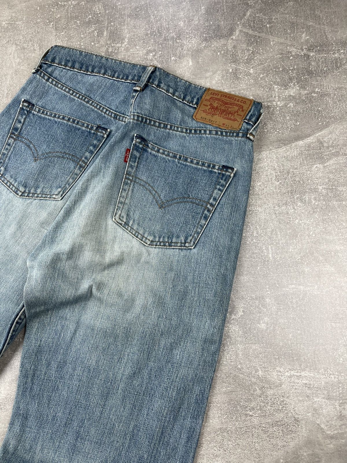 Japanese Brand × Levi's Vintage Clothing × Vintage Levi’s 509 90s Rare Loose Fit Blue Faded Jeans Made in Japan Size US 31 - 2 Thumbnail
