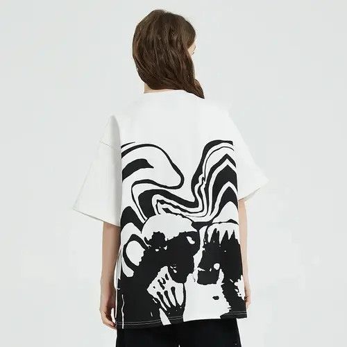 Japanese Brand × Vintage Skull Skeleton Graphic T-Shirt Hip Hop Harajuku Retro style Size US XL / EU 56 / 4 - 4 Thumbnail