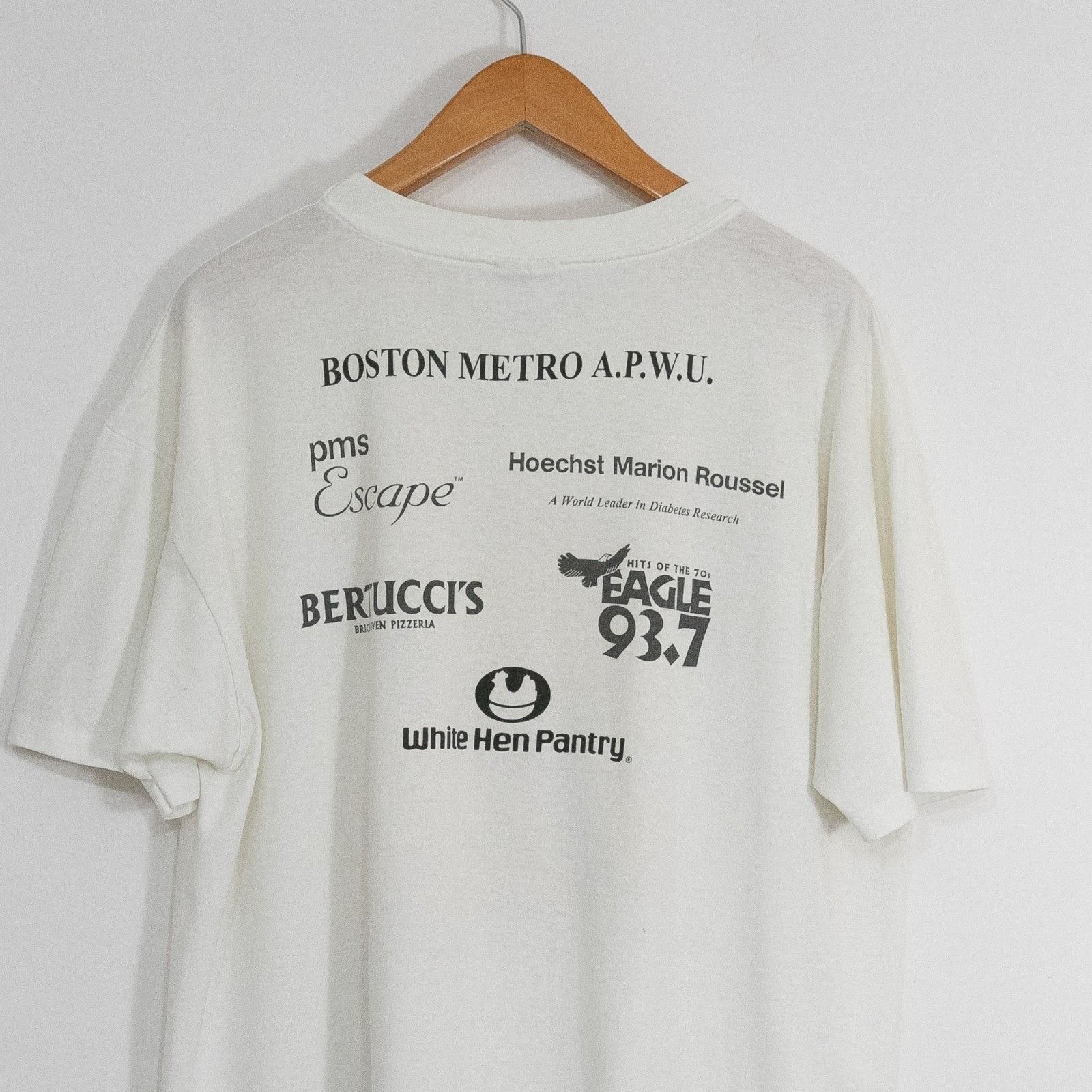 Vintage Vintage 90s Walktoberfest Boston T Shirt XL - Single Stitch Size US XL / EU 56 / 4 - 7 Thumbnail