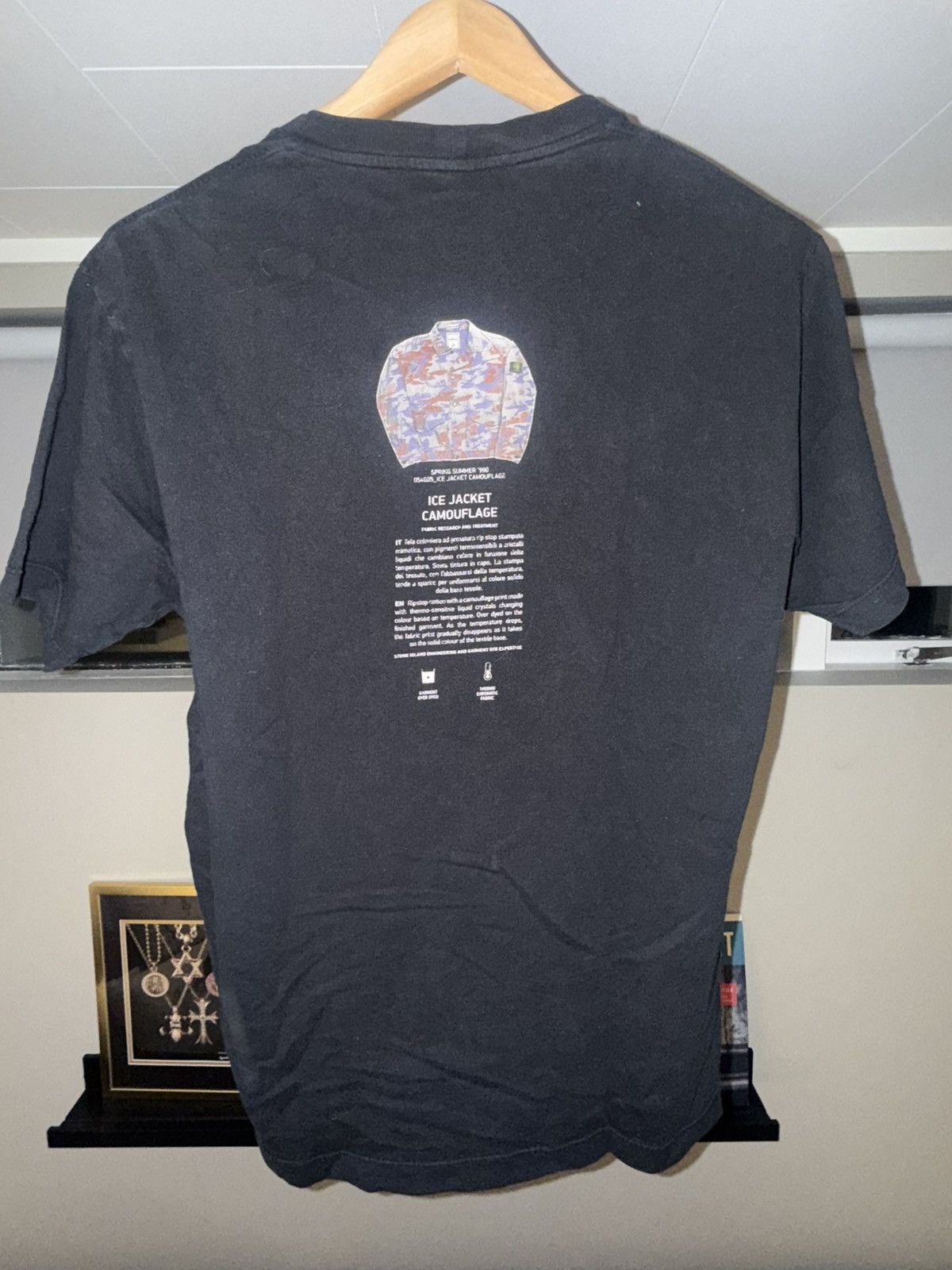Stone Island Stone Island Archivio T-Shirt – Ice Jacket Camouflage Print Size US L / EU 52-54 / 3 - 2 Thumbnail