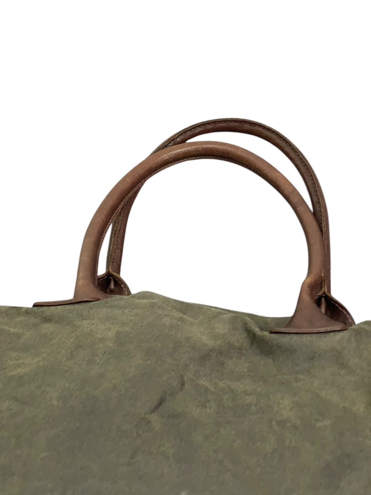 Japanese Brand Full Leather United Arrows Japan Duffle Bag 1🟩6 Size ONE SIZE - 11 Thumbnail