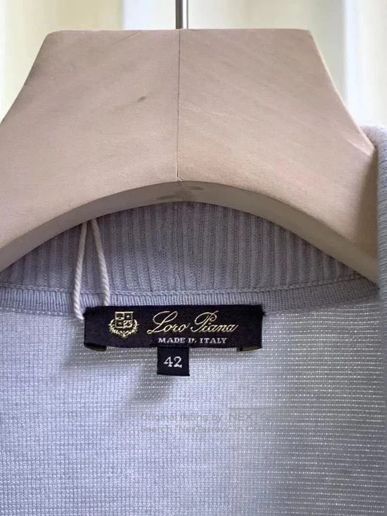 Loro Piana Loro Piana Cashmere Drawstring Cardigan. Size US L / EU 52-54 / 3 - 3 Thumbnail