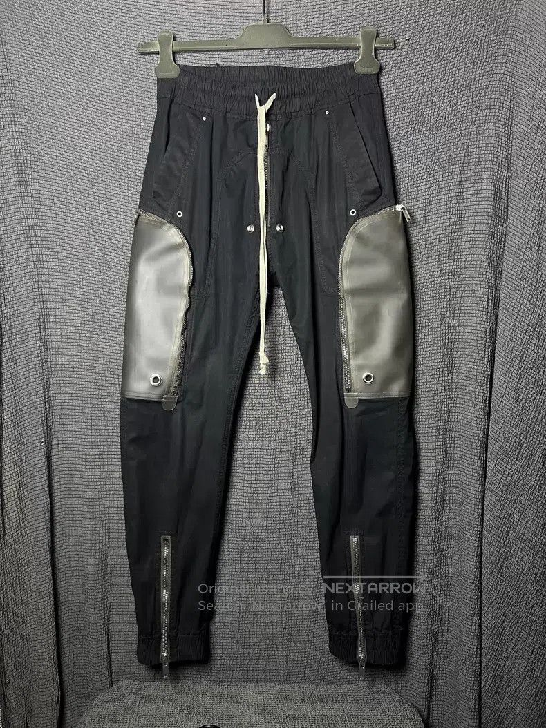 Rick Owens Rick Owens Transparent Leather Five Zip Bombshell Pants Size US 32 / EU 48 - 1 Thumbnail