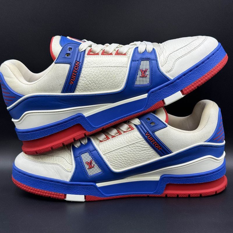 Louis Vuitton Louis Vuitton Colorblock Trainer Fashion Sneakers -2508 Size US 9 / EU 42 - 7 Thumbnail