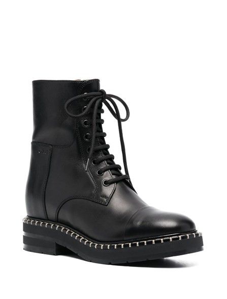 Chloe o1loc1c1024 Noua Ankle Boots in Black Size US 5 / IT 35 - 2 Thumbnail