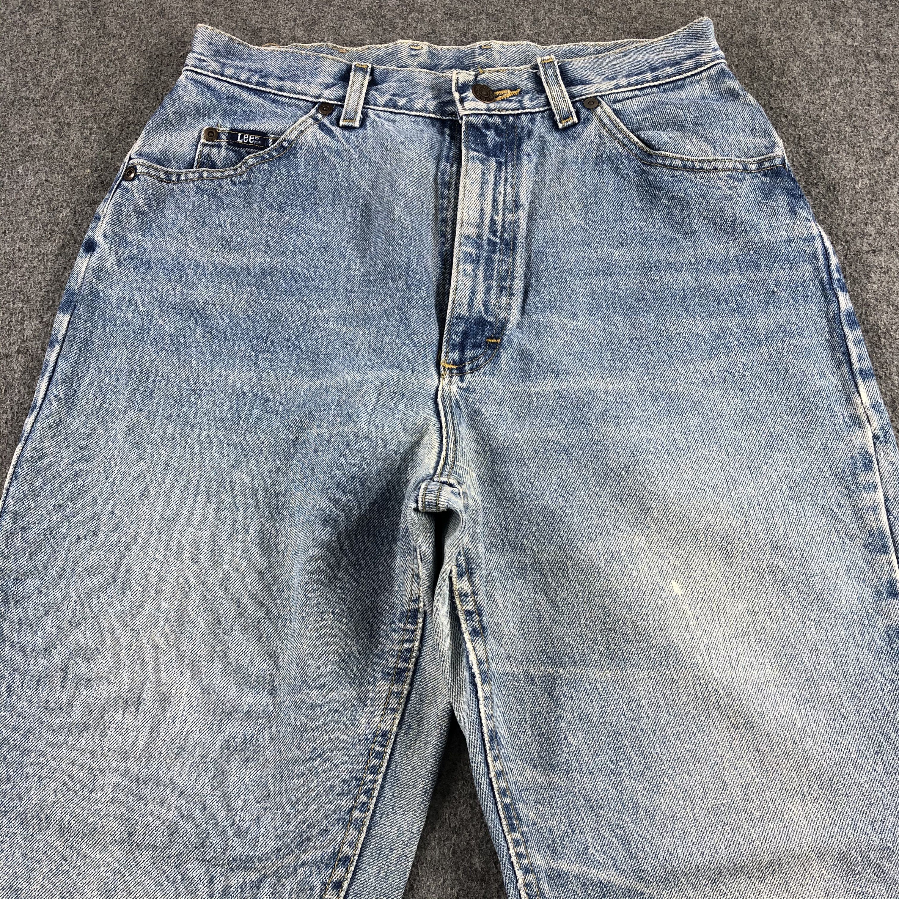 Lee Vintage 90s Blue Wash Lee Jeans-J1569 Size US 30 / EU 46 - 3 Thumbnail