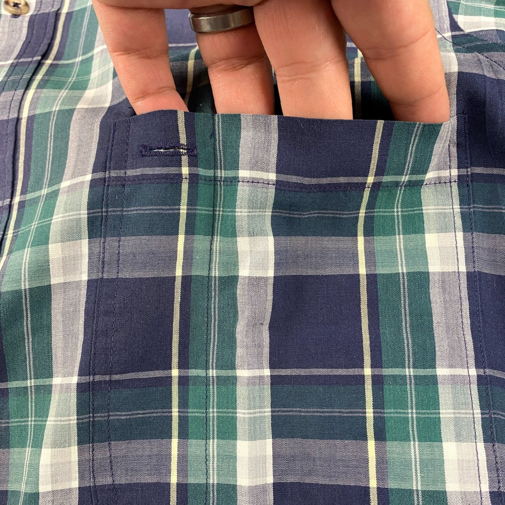 Gant GANT Foxhunt Plaid Shirt Mens Medium M Multicolor Button-Down Long Sleeve Pocket Shirt Size US M / EU 48-50 / 2 - 4 Thumbnail