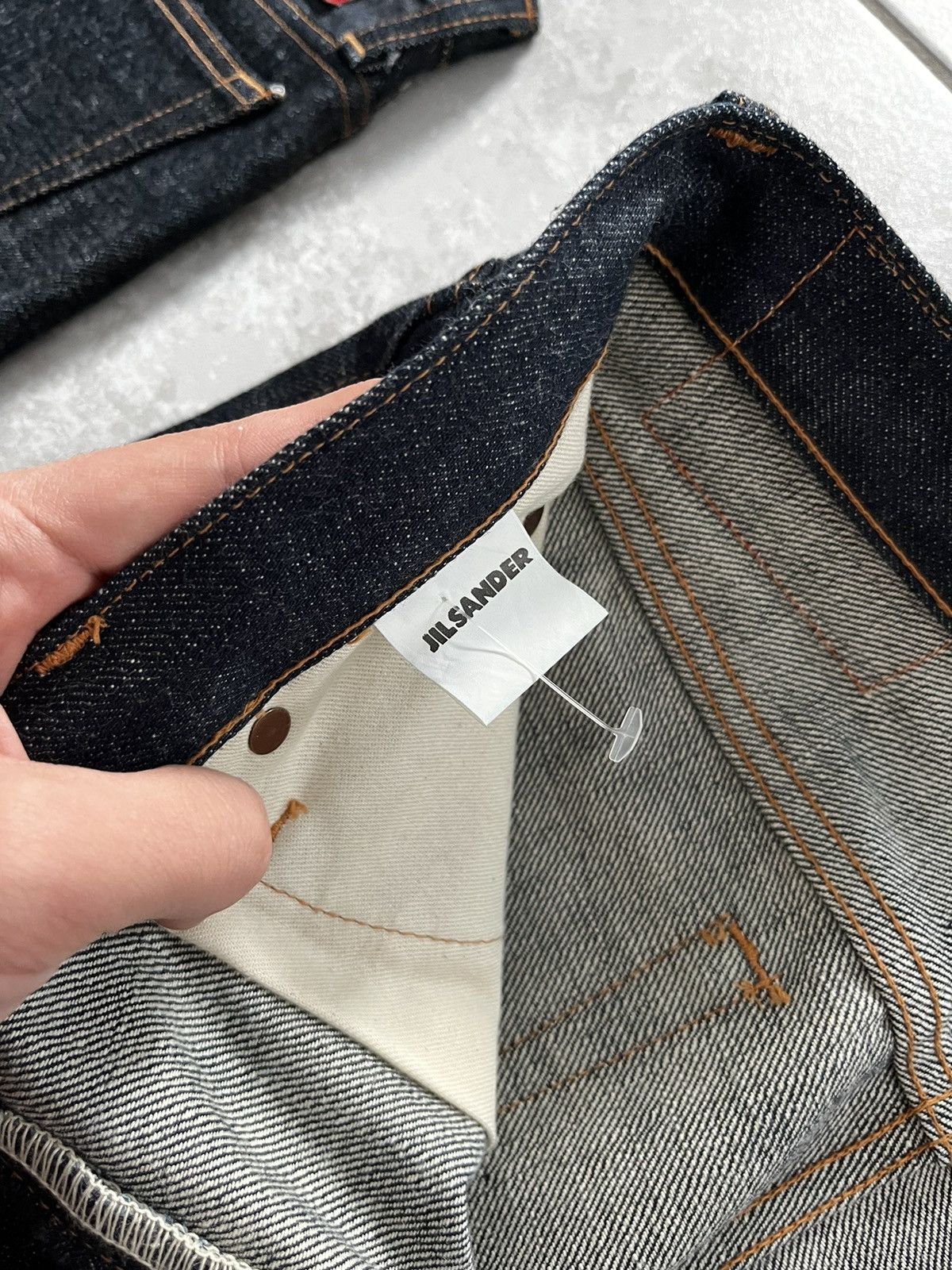 Designer × Japanese Brand × Jil Sander Jil sander FW06 slim straight denim jeans Size US 30 / EU 46 - 9 Thumbnail