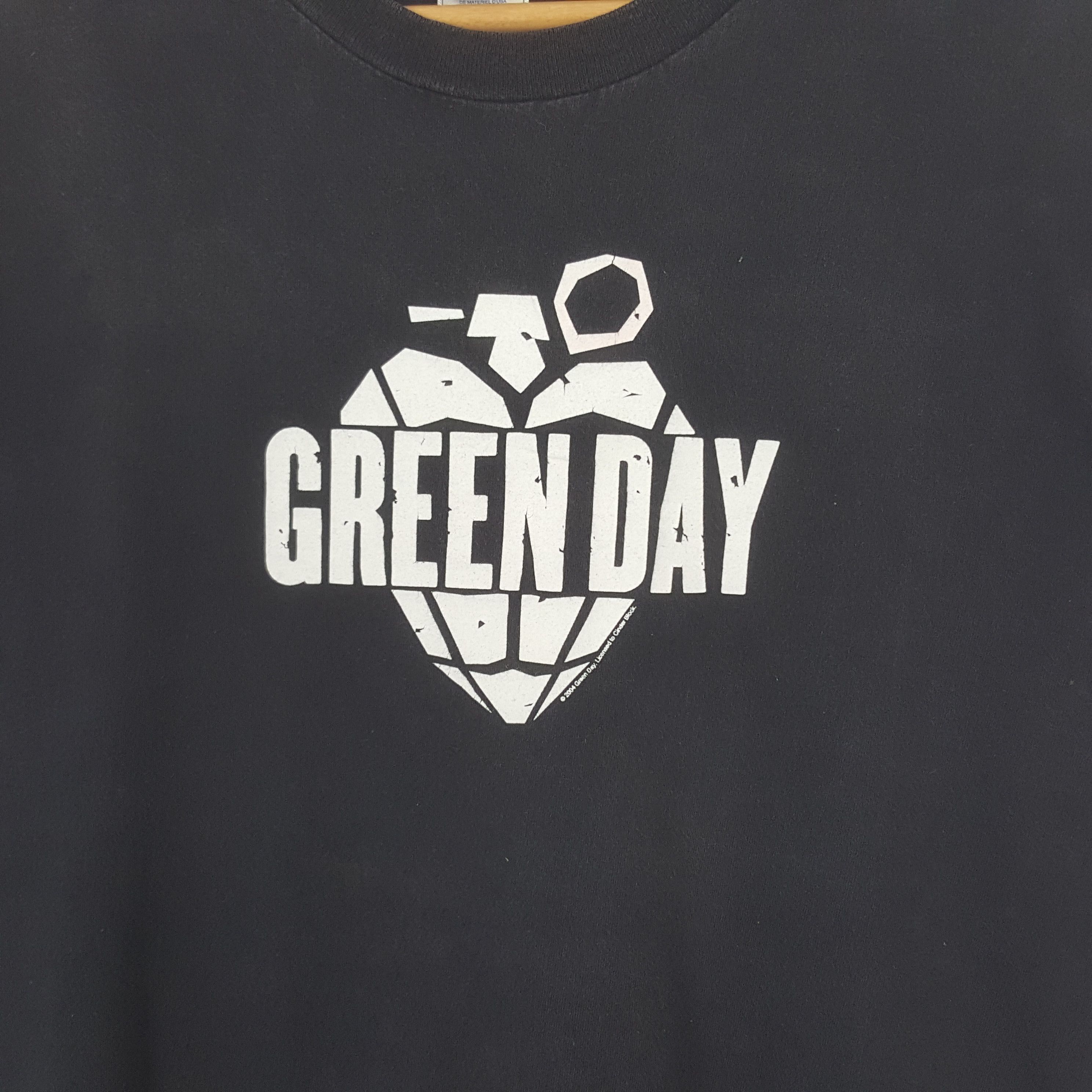 Vintage Vintage Green Day American Rock Band Album Tshirt RR3 Size US L / EU 52-54 / 3 - 2 Thumbnail