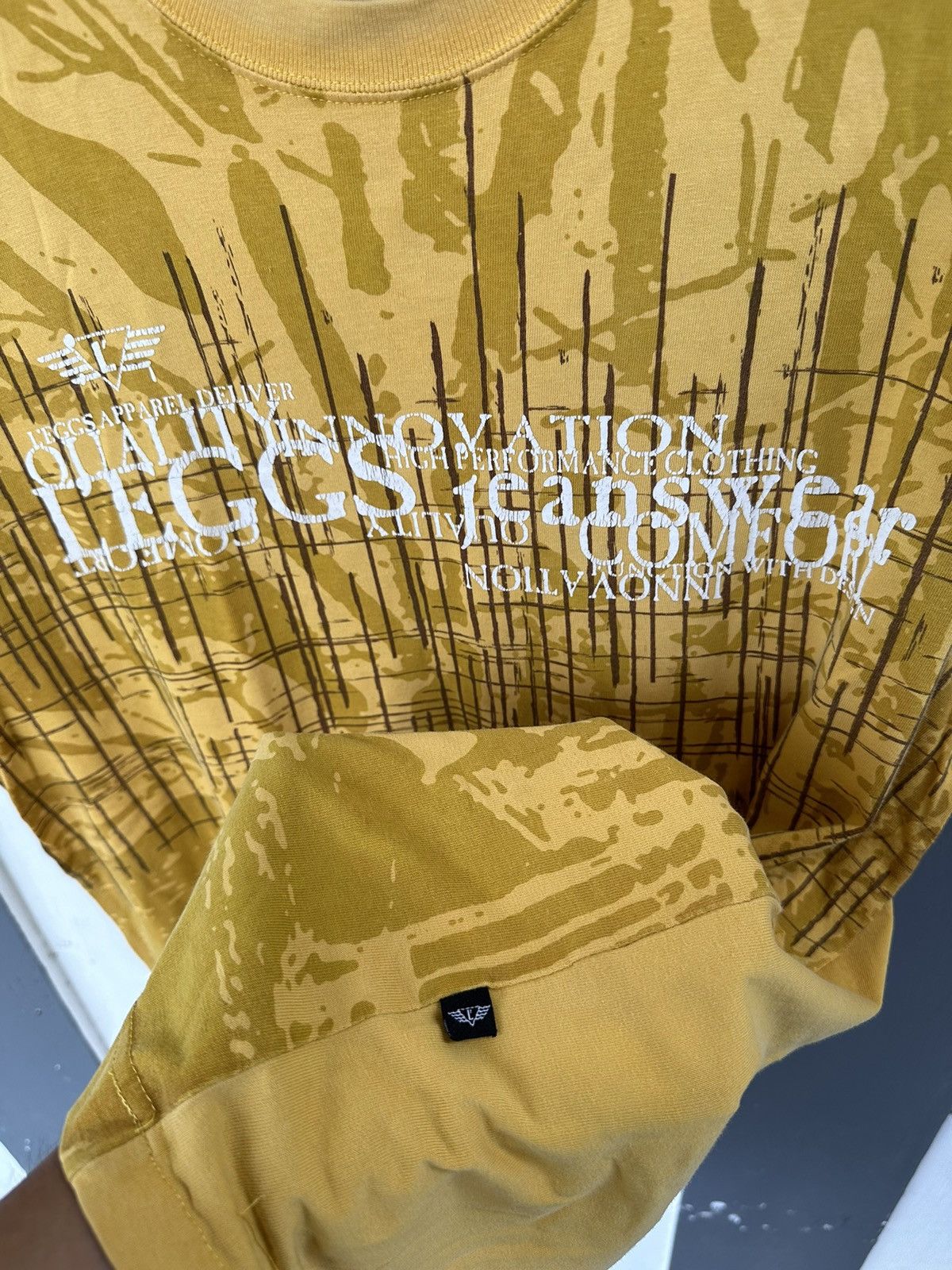 Japanese Brand Y2K JAPANESE L’EGGS POEM SEDITIONARIES TSHIRT Size US L / EU 52-54 / 3 - 4 Thumbnail