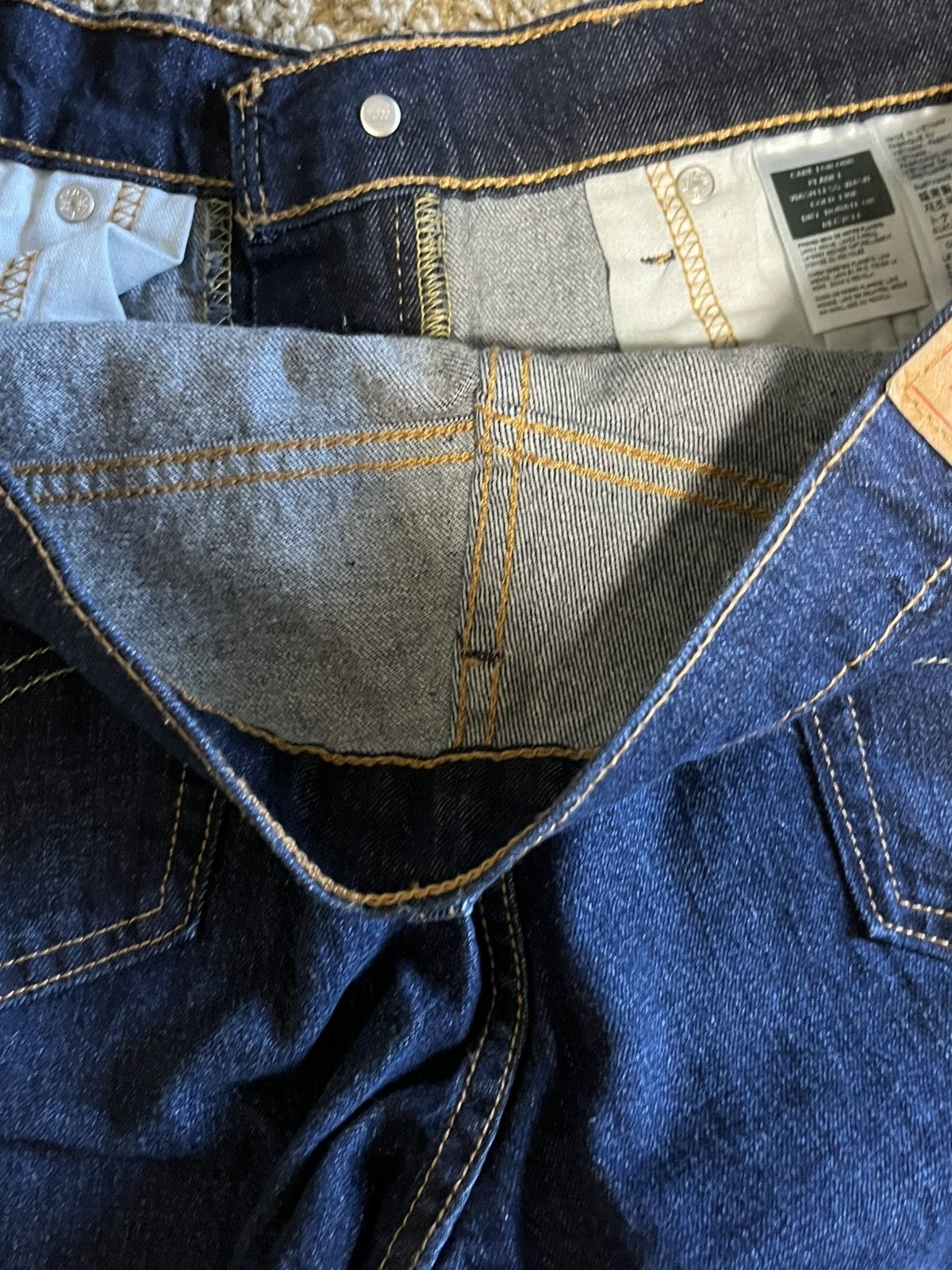 Levi's Levi dark blue jeans Size US 34 / EU 50 - 5 Thumbnail